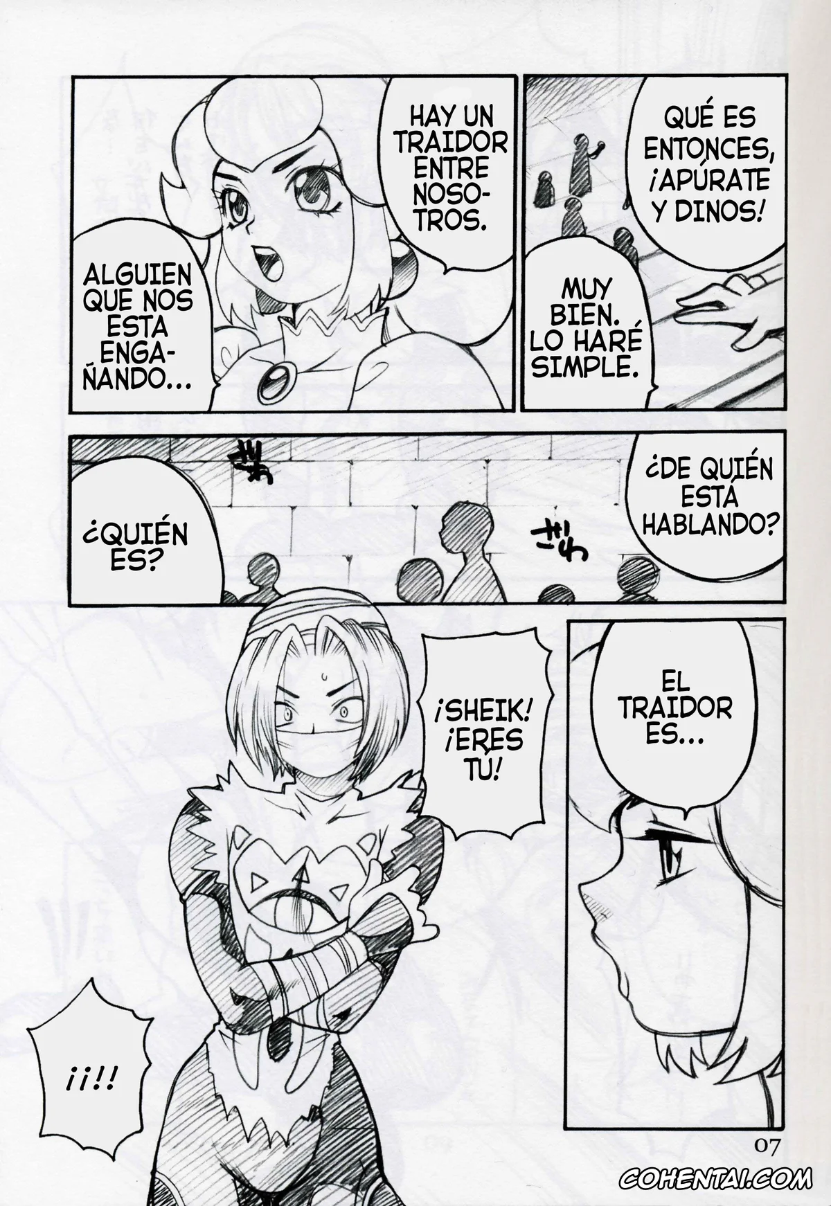 Super Mario Brothers | Super Mario Bros. xxx, The Legend Of Zelda xxx, Princess Peach xxx, Yukiyanagi no Hon Vol. 4 Double Princesses (Super Mario Brothers, The Legend Of Zelda), pagina 7