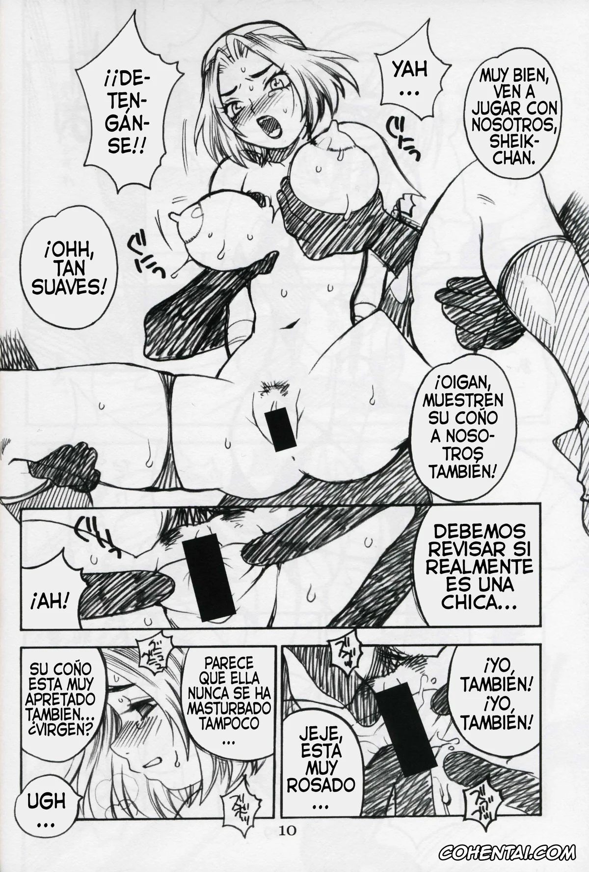 Super Mario Brothers | Super Mario Bros. xxx, The Legend Of Zelda xxx, Princess Peach xxx, Yukiyanagi no Hon Vol. 4 Double Princesses (Super Mario Brothers, The Legend Of Zelda), pagina 10