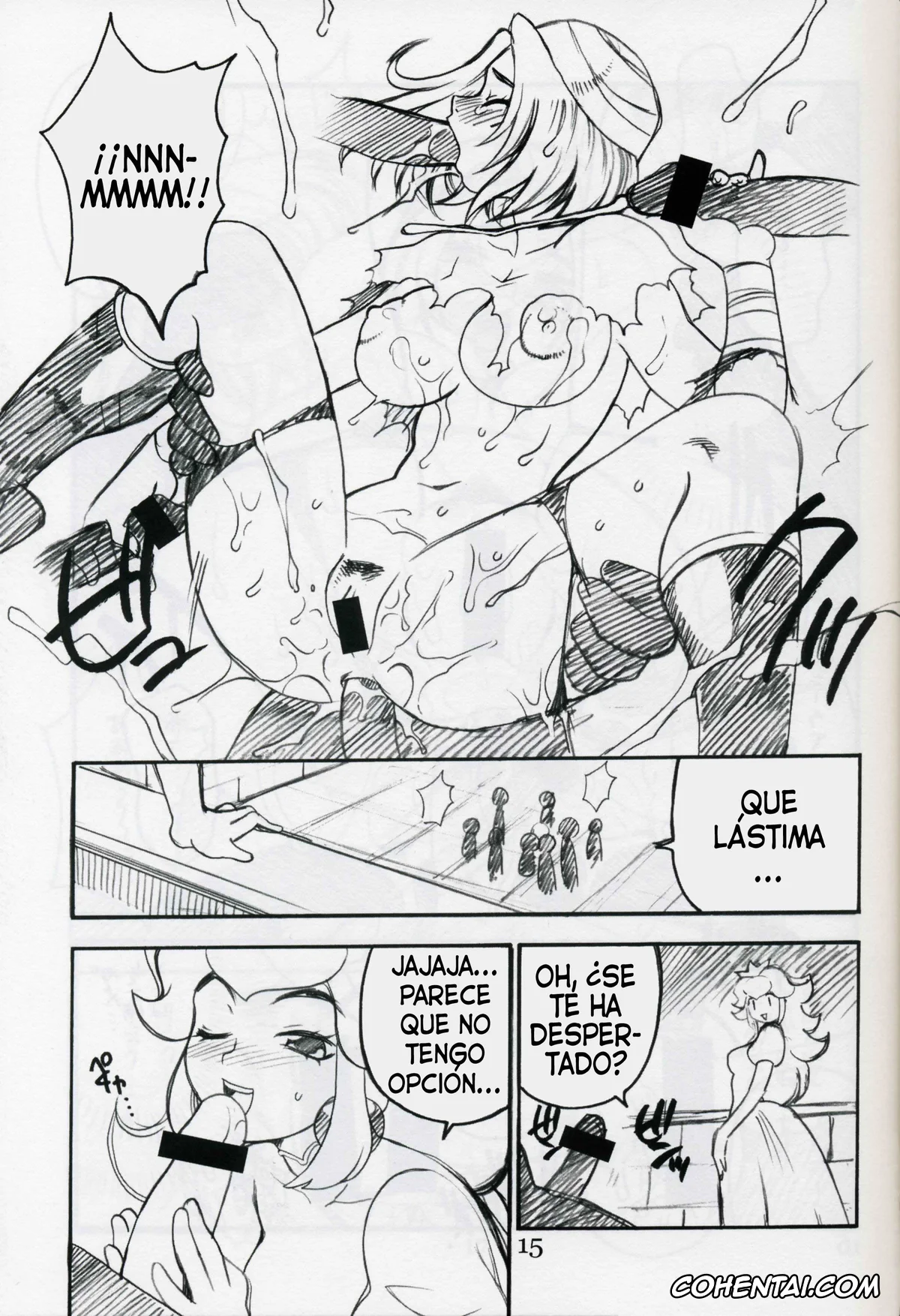 Super Mario Brothers | Super Mario Bros. hentai, The Legend Of Zelda hentai, Princess Peach hentai, Yukiyanagi no Hon Vol. 4 Double Princesses (Super Mario Brothers, The Legend Of Zelda), pagina 15