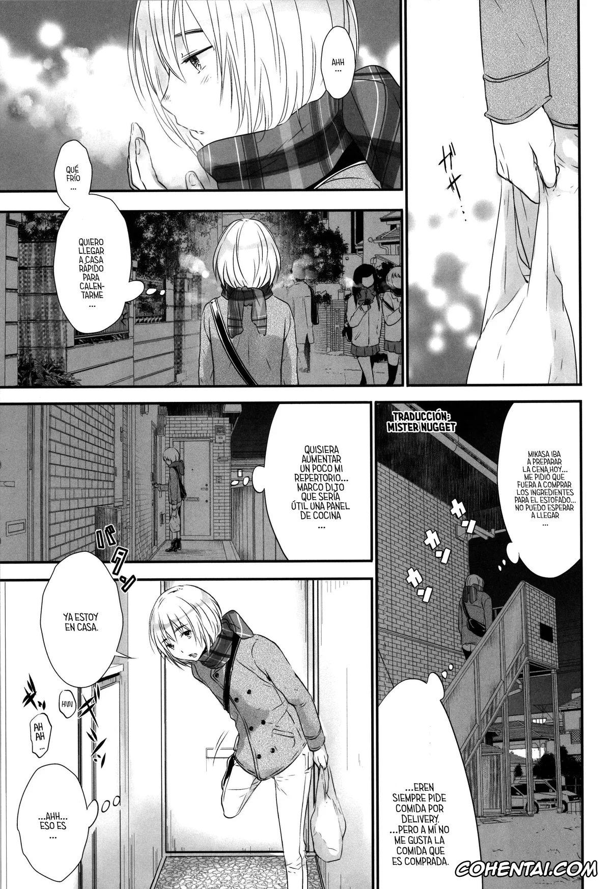 Shingeki No Kyojin | Attack On Titan porno, Armin Arlert porno, Eren Jaeger porno, Mikasa Ackerman porno, 3P (Shingeki no Kyojin), pagina 5