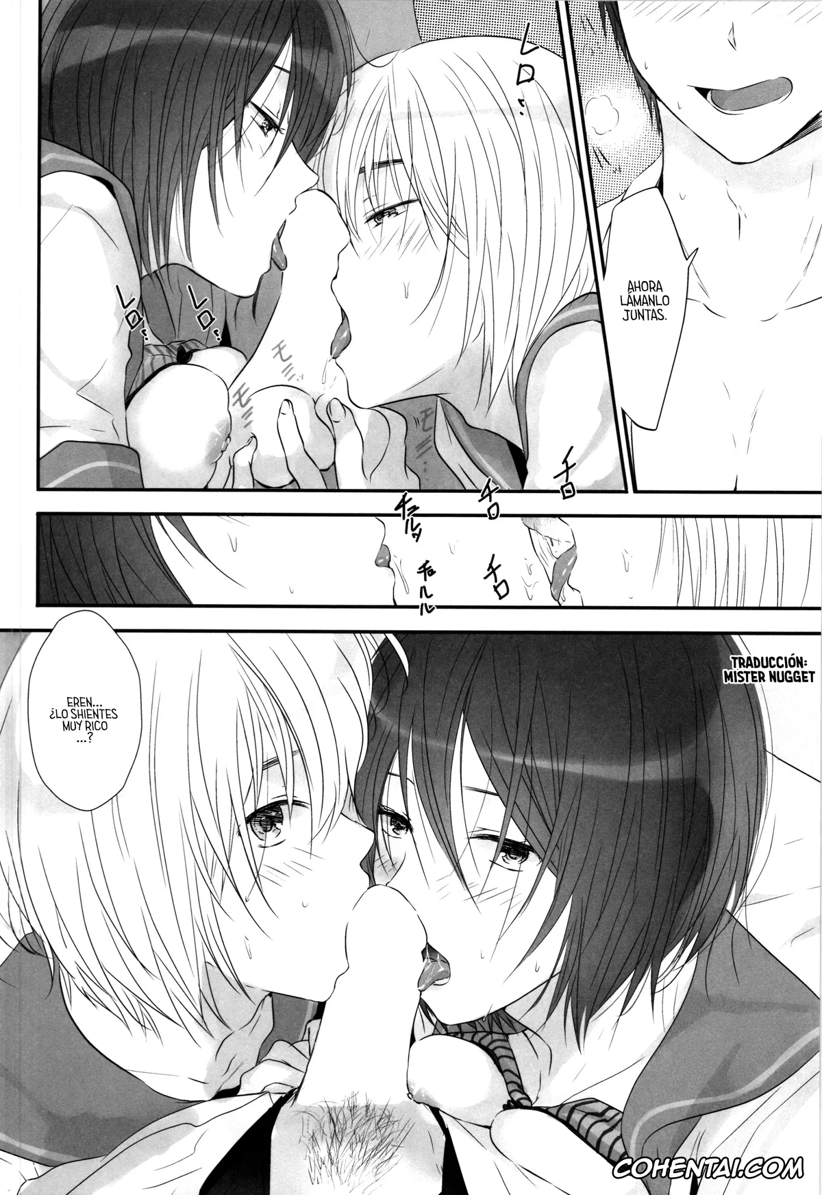 Shingeki No Kyojin | Attack On Titan porno, Armin Arlert porno, Eren Jaeger porno, Mikasa Ackerman porno, 3P (Shingeki no Kyojin), pagina 20
