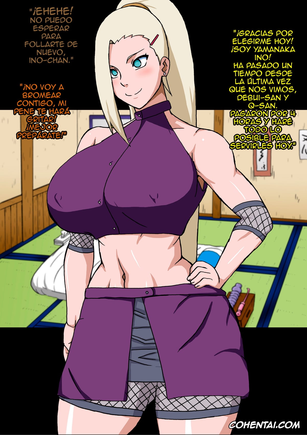 NARUTO hentai, Ino Yamanaka hentai, Sakura Haruno hentai, Shin Innindou SakuIno Renzoku Seichuu Hen (Naruto), pagina 57