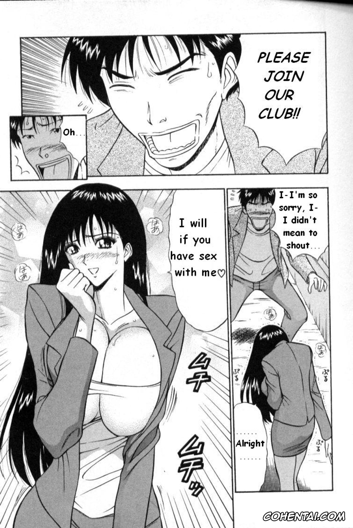 Manga porno, Tankoubon porno, Pururun Seminar 1, pagina 38