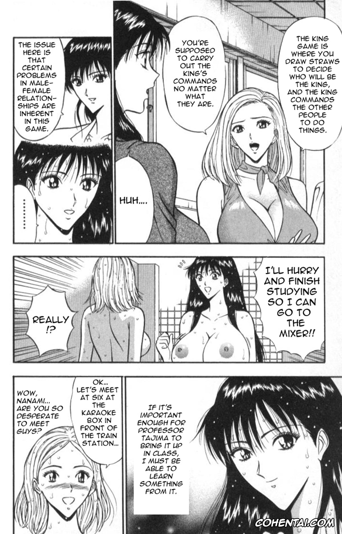 Manga porno, Tankoubon porno, Pururun Seminar 1, pagina 125