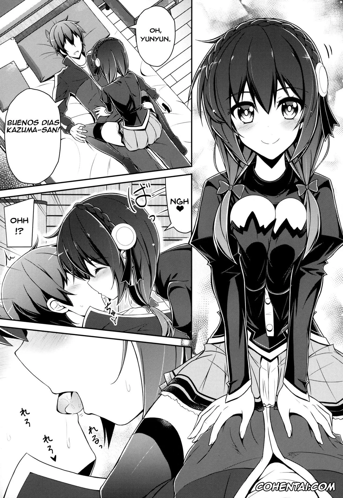 Kono Subarashii Sekai ni Syukufuku o! hentai, Kazuma Satou hentai, Yunyun hentai, Yunyunyunyun shiyou! (Kono Subarashii Sekai ni Syukufuku o!), pagina 6