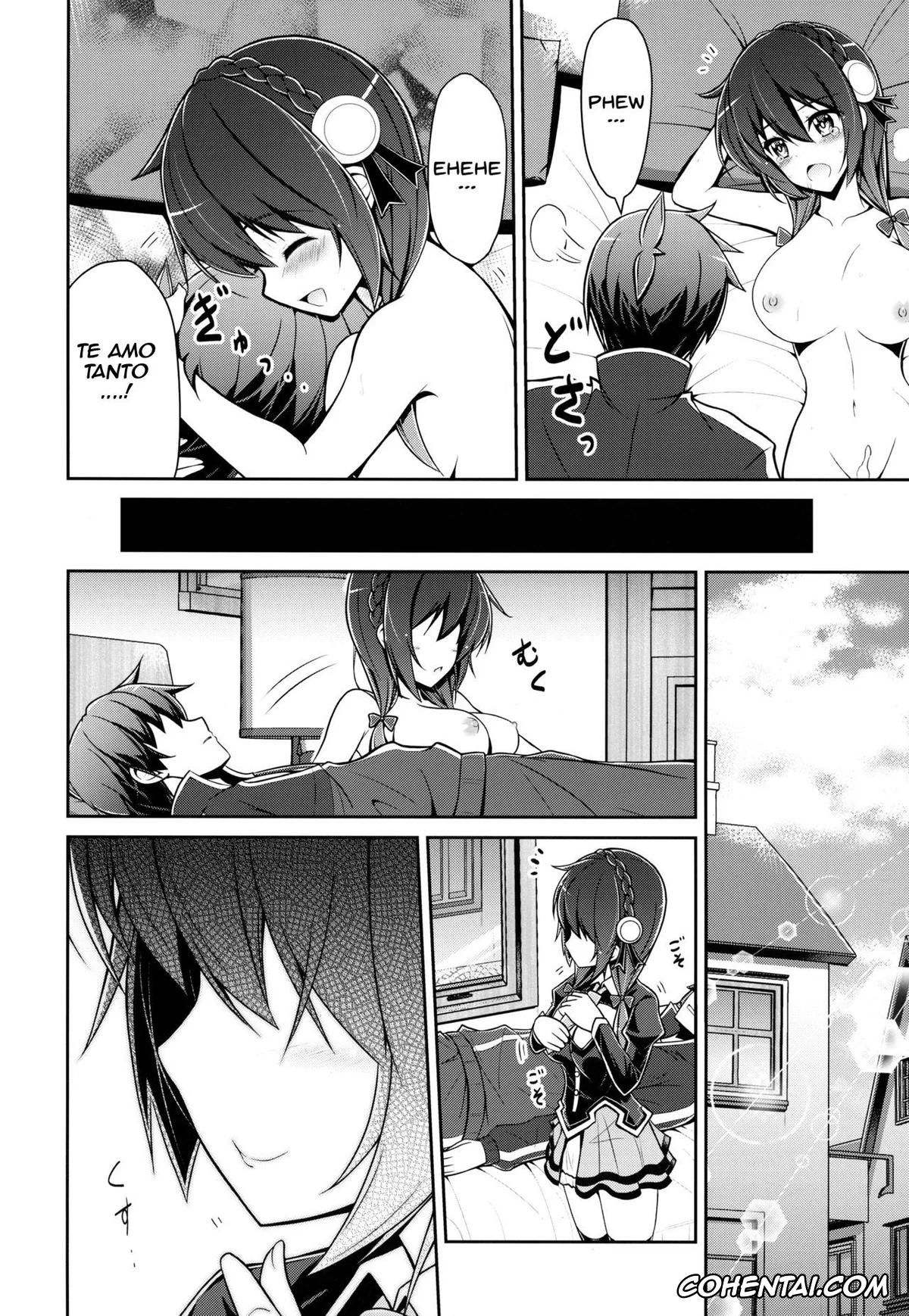 Kono Subarashii Sekai ni Syukufuku o! hentai, Kazuma Satou hentai, Yunyun hentai, Yunyunyunyun shiyou! (Kono Subarashii Sekai ni Syukufuku o!), pagina 27