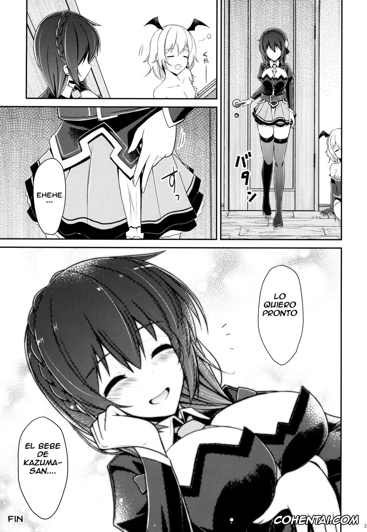 Kono Subarashii Sekai ni Syukufuku o! xxx, Kazuma Satou xxx, Yunyun xxx, Yunyunyunyun shiyou! (Kono Subarashii Sekai ni Syukufuku o!), pagina 28