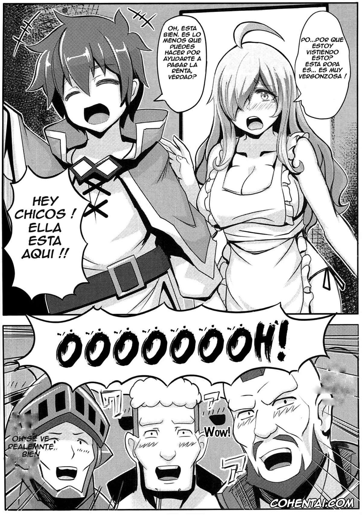 Kono Subarashii Sekai ni Syukufuku o! porno, Wiz porno, Kono Binbou na Tenshu ni Seifuku o! (Kono Subarashii Sekai ni Syukufuku o!), pagina 5