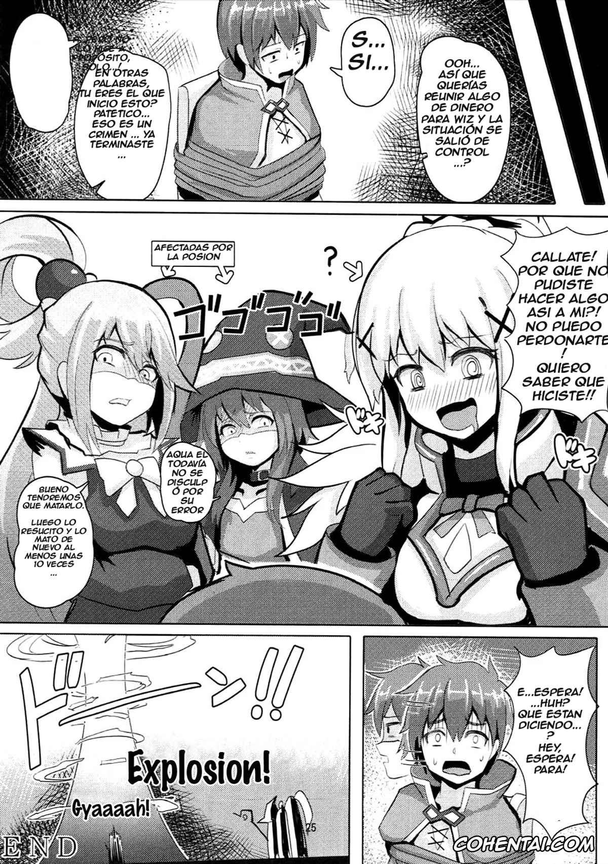 Kono Subarashii Sekai ni Syukufuku o! porno, Wiz porno, Kono Binbou na Tenshu ni Seifuku o! (Kono Subarashii Sekai ni Syukufuku o!), pagina 23