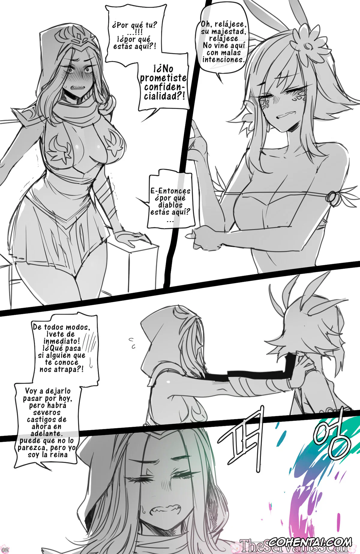 League of Legends hentai, Ashe hentai, Neeko hentai, Sejuani hentai, Trundle hentai, Neeko in Freljord (League of Legends), pagina 3