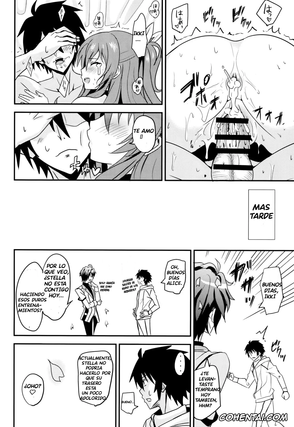 Rakudai Kishi No Cavalry | Chivalry Of A Failed Knight hentai, Ikki Kurogane hentai, Stella Vermillion hentai, Koumon Kakumei Stella* – *analrisk stella* (Rakudai Kishi no Cavalry), pagina 33