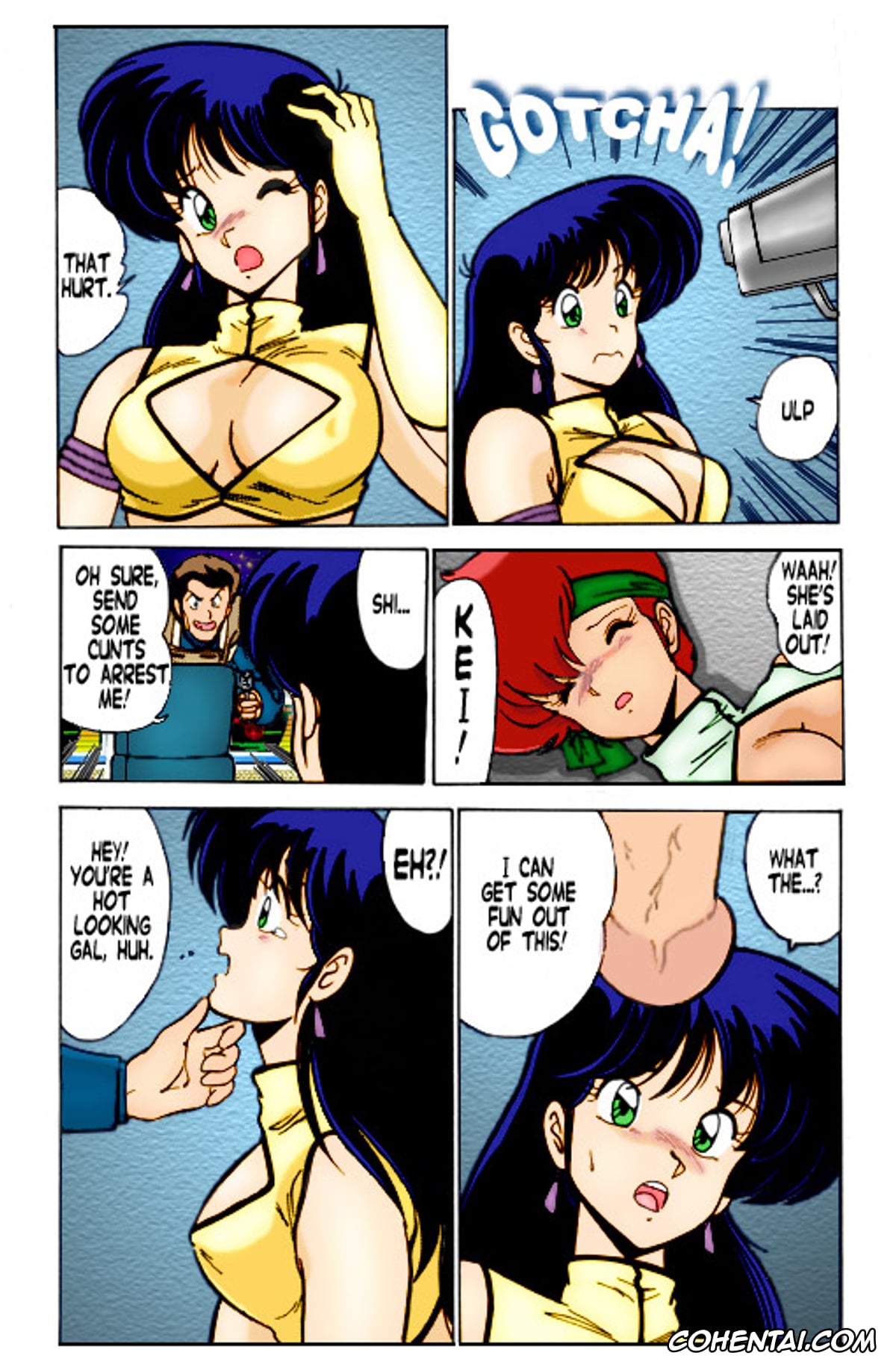 Dirty Pair xxx, Kei xxx, Yuri xxx, Prescription Vol. 3 (Dirty Pair), pagina 7