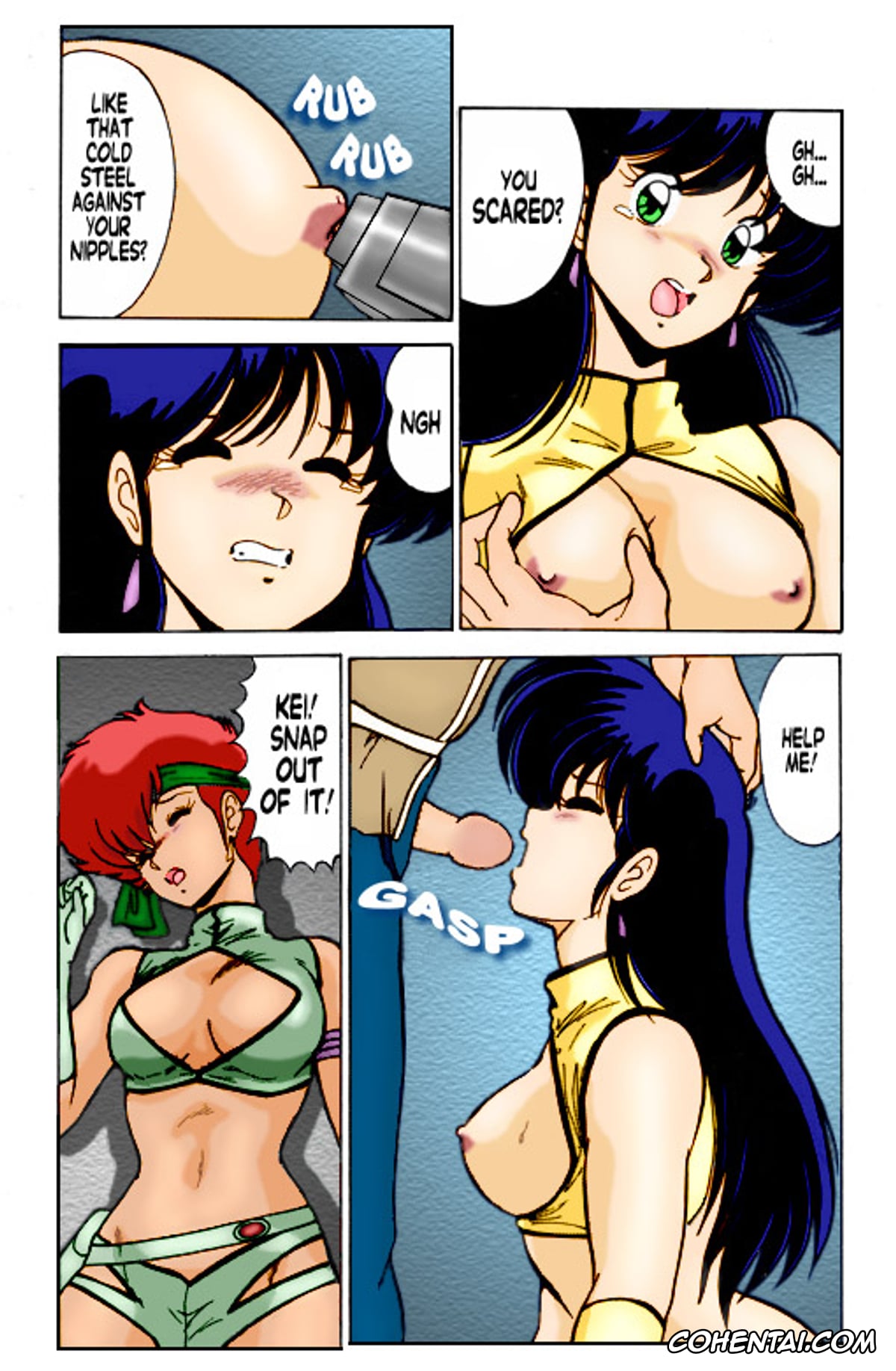 Dirty Pair hentai, Kei hentai, Yuri hentai, Prescription Vol. 3 (Dirty Pair), pagina 9