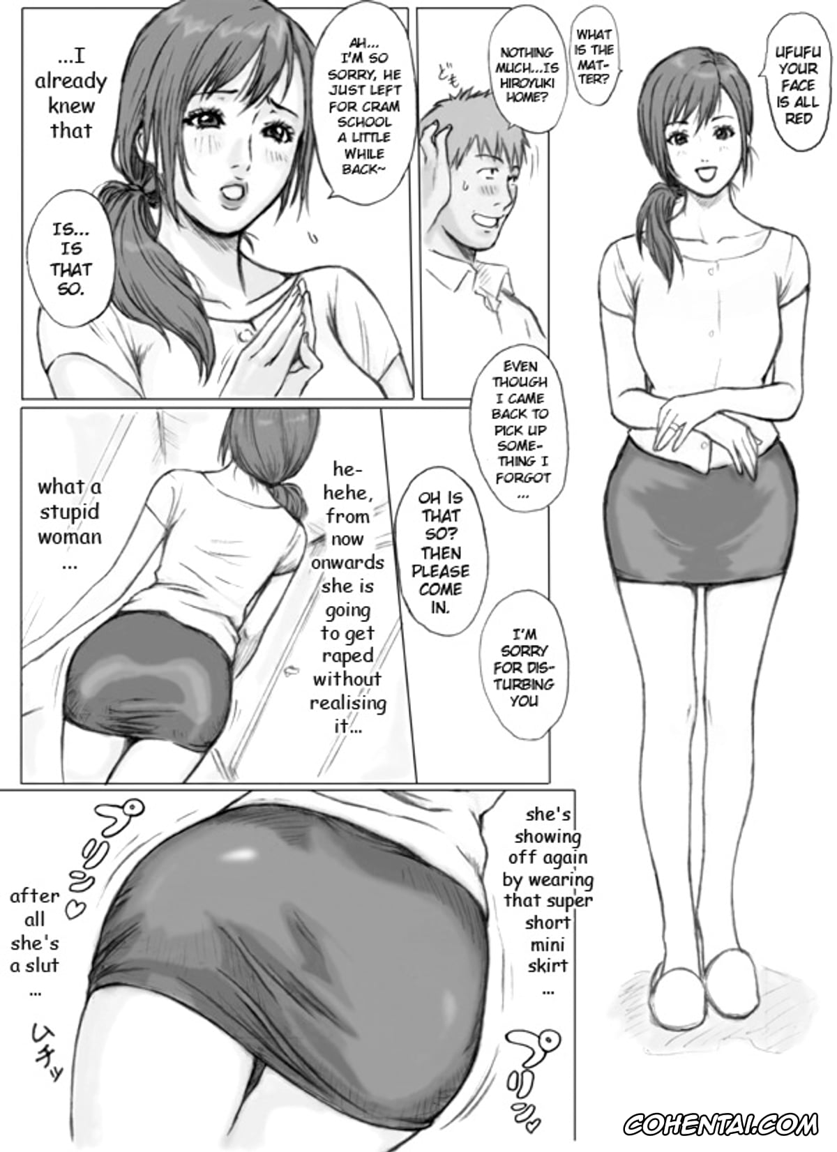 Original xxx, Tomodachi no Haha o Okasu! ~Mou Gaman Dekinai~, pagina 7
