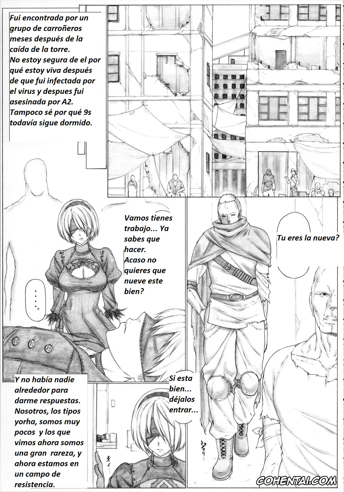NieR:Automata xxx, Nier Automata xxx, 2B xxx, Angel’s stroke 100 IIB (NieR:Automata), pagina 4