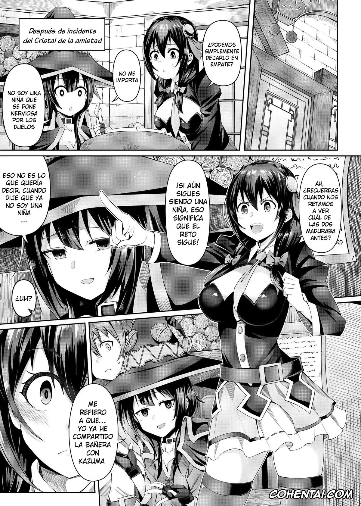 Kono Subarashii Sekai ni Syukufuku o! porno, Yunyun porno, Kouma Kesshouroku (Kono Subarashii Sekai ni Syukufuku o!), pagina 2