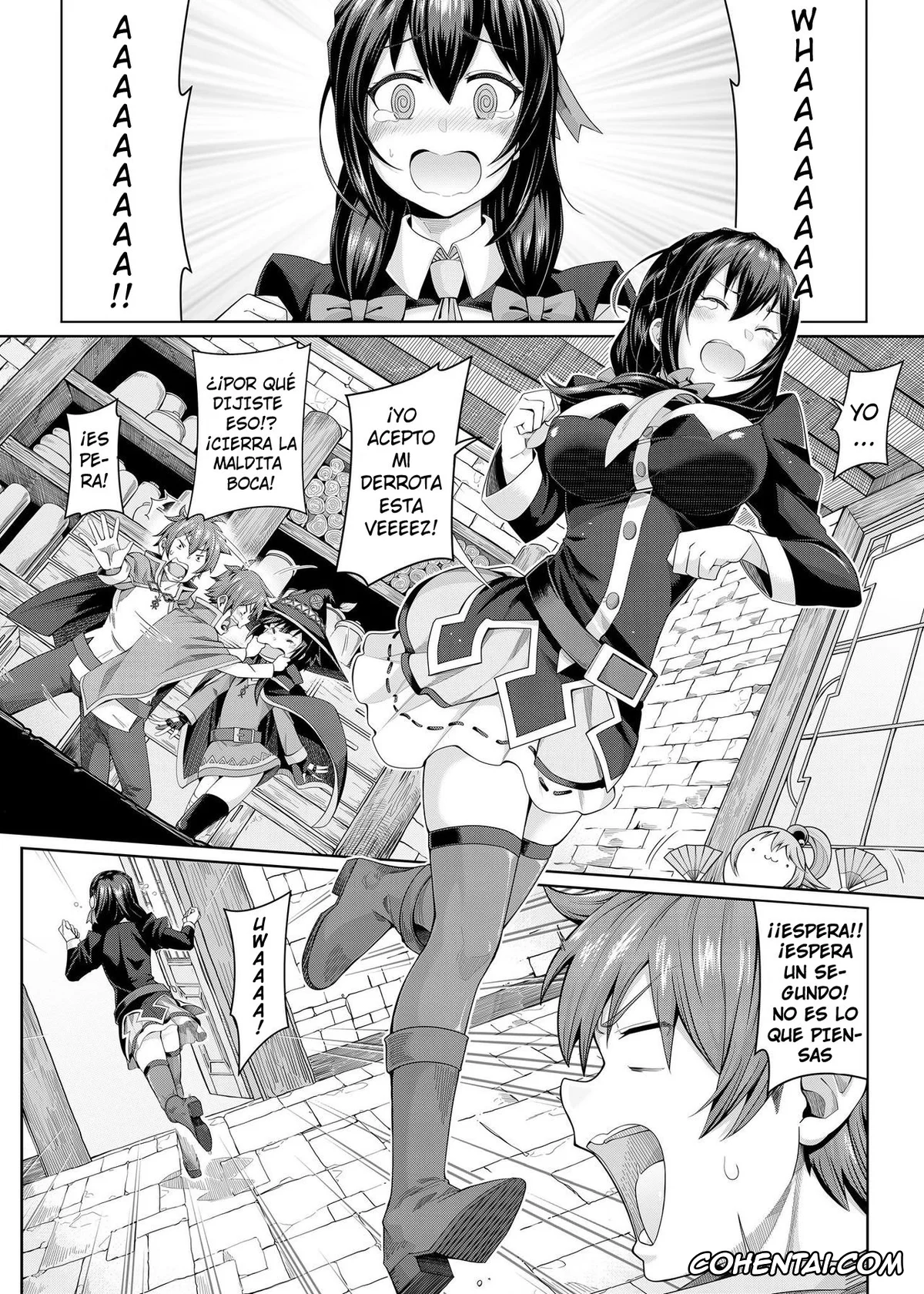 Kono Subarashii Sekai ni Syukufuku o! hentai, Yunyun hentai, Kouma Kesshouroku (Kono Subarashii Sekai ni Syukufuku o!), pagina 3