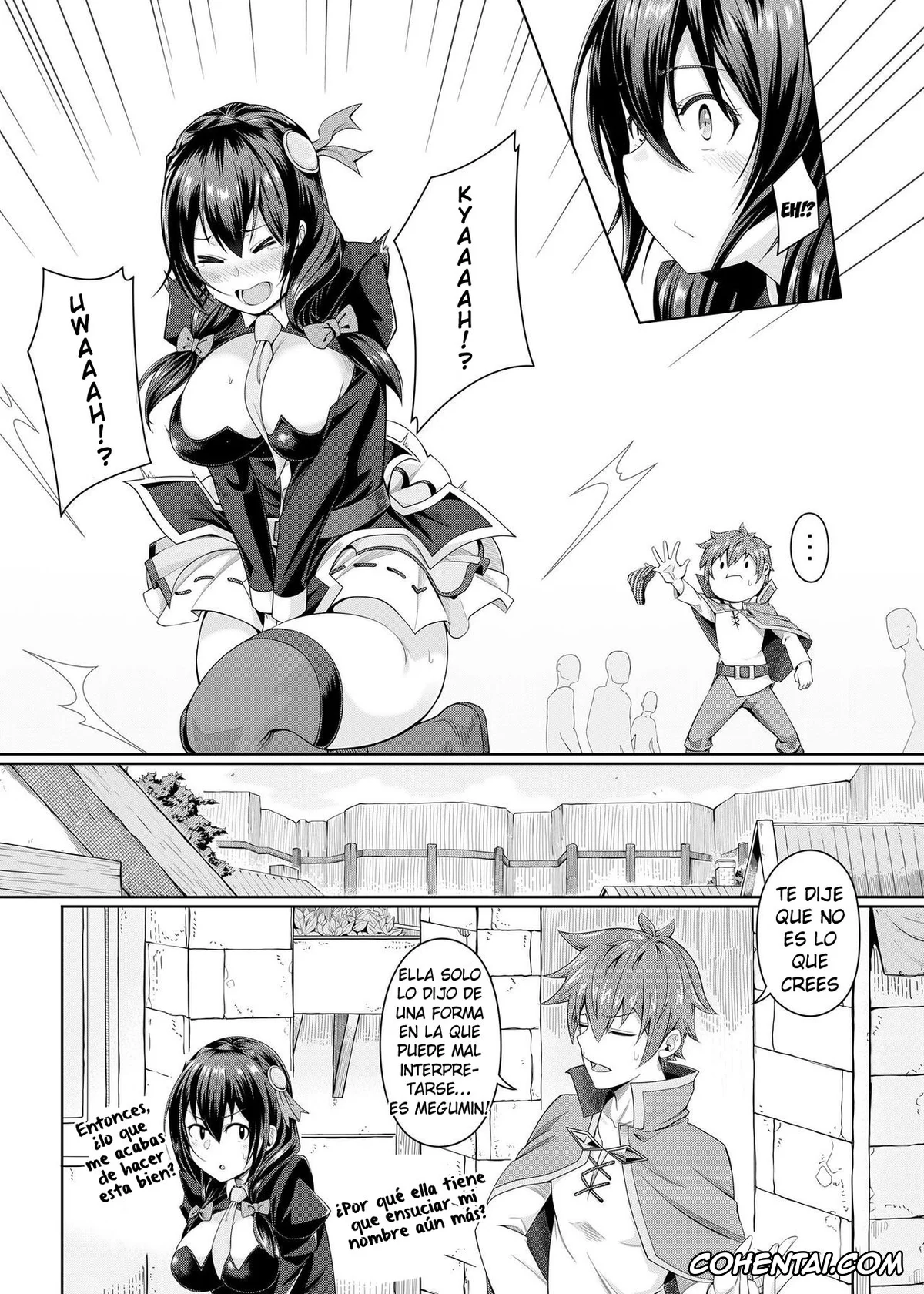 Kono Subarashii Sekai ni Syukufuku o! porno, Yunyun porno, Kouma Kesshouroku (Kono Subarashii Sekai ni Syukufuku o!), pagina 5