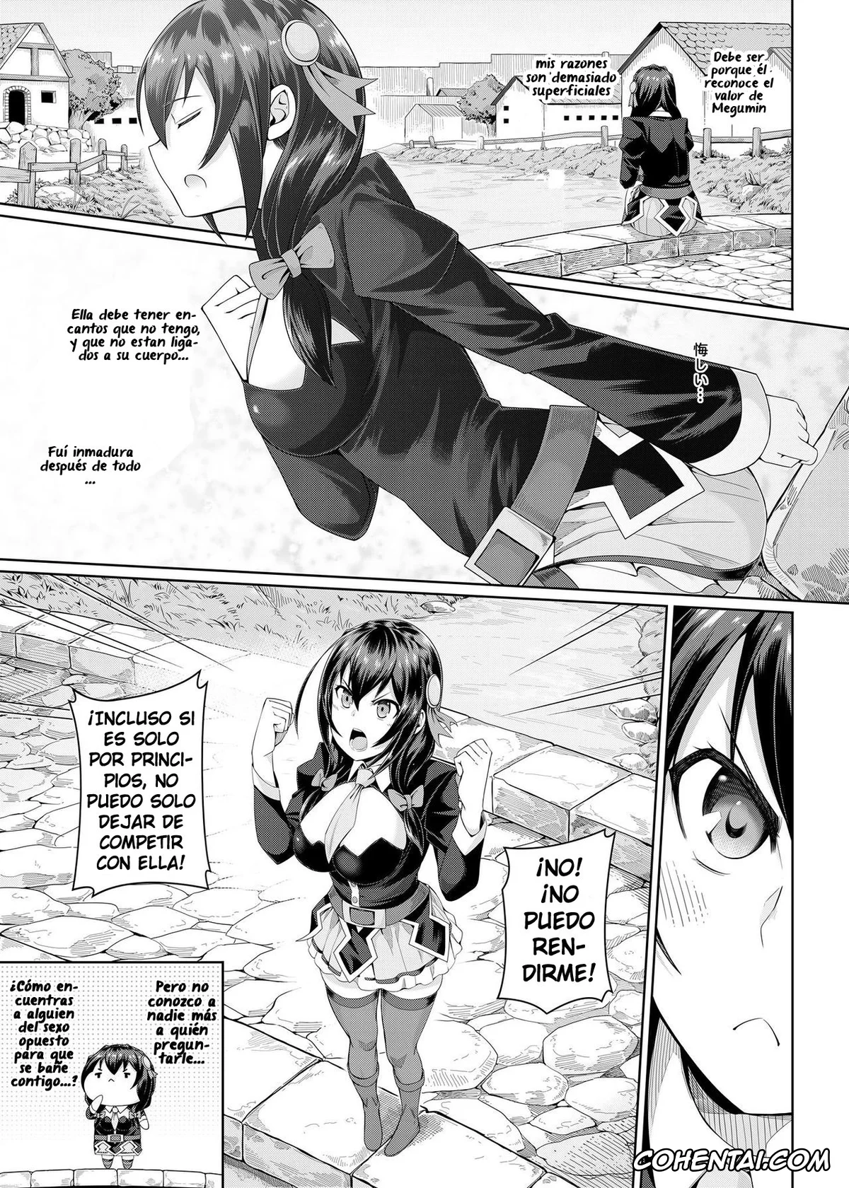 Kono Subarashii Sekai ni Syukufuku o! porno, Yunyun porno, Kouma Kesshouroku (Kono Subarashii Sekai ni Syukufuku o!), pagina 8