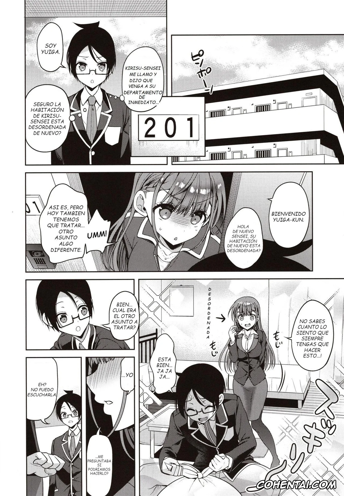 Bokutachi wa Benkyou ga Dekinai hentai, Mafuyu Kirisu hentai, Nariyuki Yuiga hentai, Kirisu Sensei ga Oshieru Hokentaiiku (Bokutachi wa Benkyou ga Dekinai), pagina 3