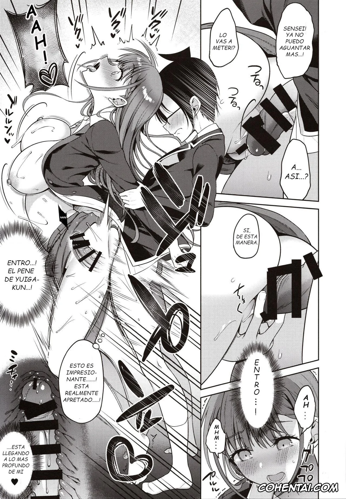 Bokutachi wa Benkyou ga Dekinai porno, Mafuyu Kirisu porno, Nariyuki Yuiga porno, Kirisu Sensei ga Oshieru Hokentaiiku (Bokutachi wa Benkyou ga Dekinai), pagina 14