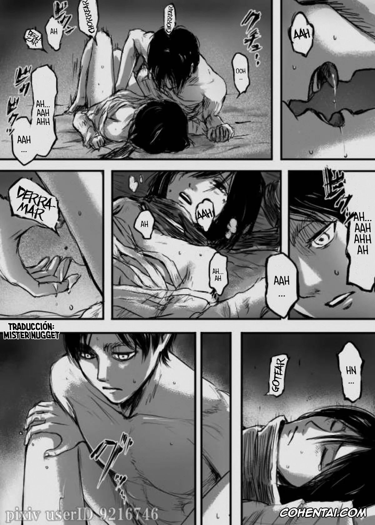 Shingeki No Kyojin | Attack On Titan porno, Eren Jaeger porno, Mikasa Ackerman porno, Eren X Mikasa R-18 Manga, pagina 5