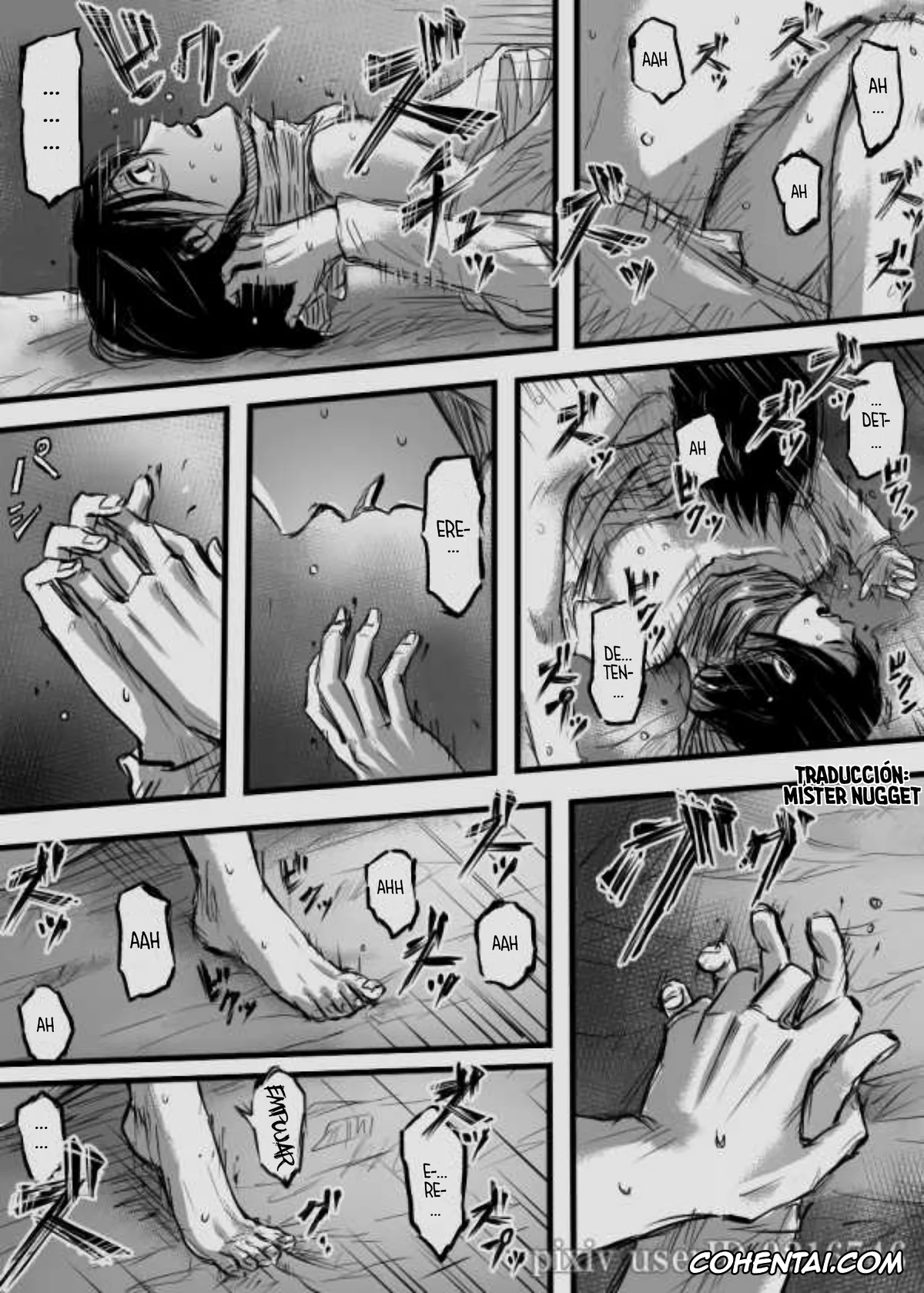 Shingeki No Kyojin | Attack On Titan hentai, Eren Jaeger hentai, Mikasa Ackerman hentai, Eren X Mikasa R-18 Manga, pagina 9