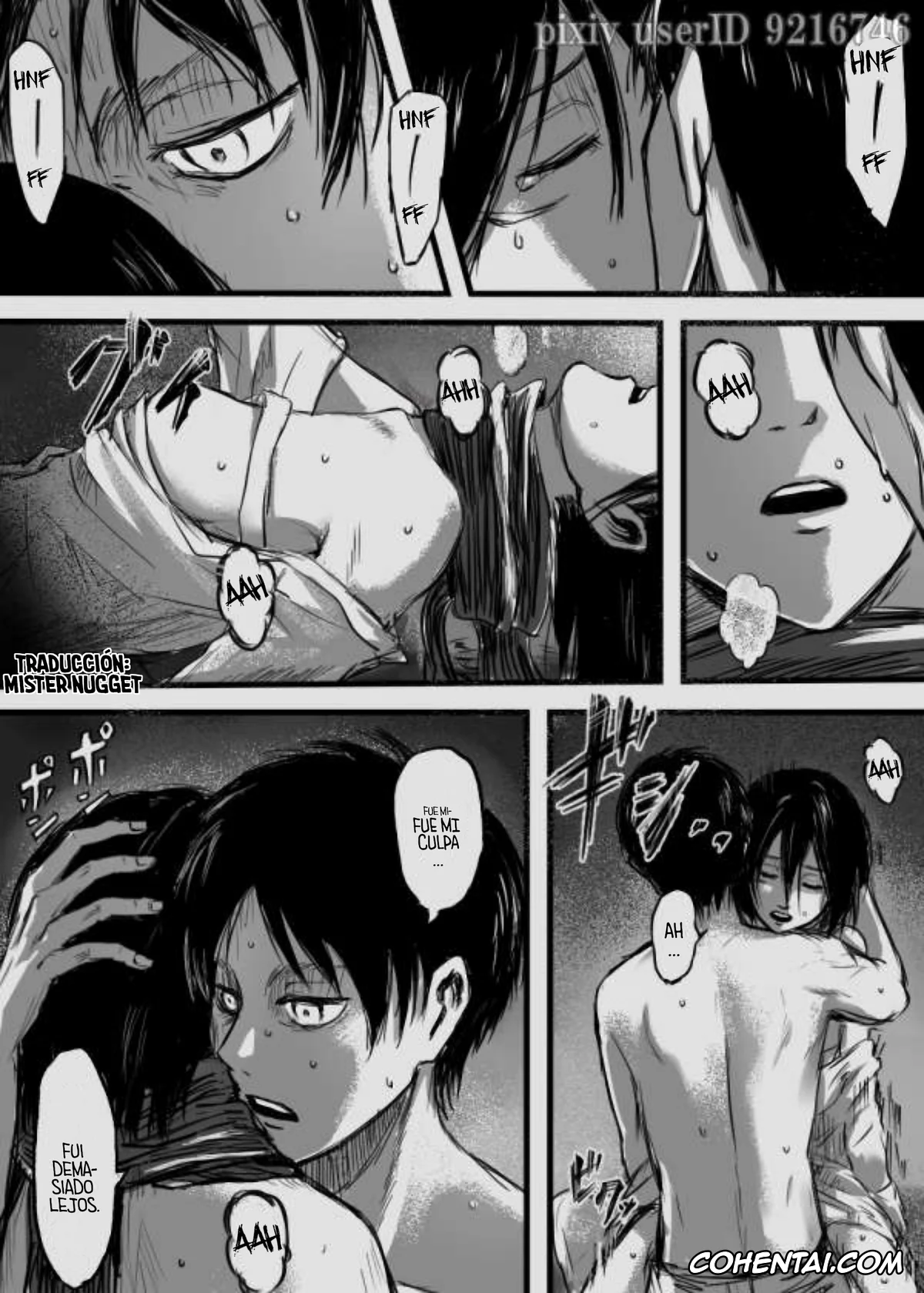 Shingeki No Kyojin | Attack On Titan porno, Eren Jaeger porno, Mikasa Ackerman porno, Eren X Mikasa R-18 Manga, pagina 11