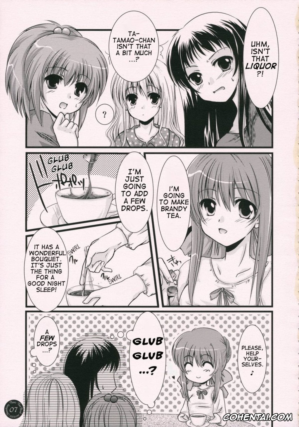 Strawberry Panic xxx, Hikari Konohana xxx, Nagisa Aoi xxx, Tamao Suzumi xxx, Yaya Nanto xxx, Yume Mita Ato ni Miru Yume (Strawberry Panic!), pagina 4