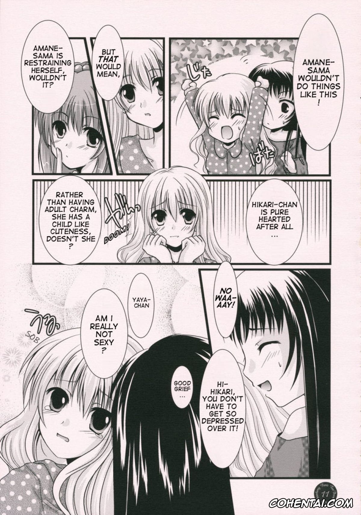 Strawberry Panic porno, Hikari Konohana porno, Nagisa Aoi porno, Tamao Suzumi porno, Yaya Nanto porno, Yume Mita Ato ni Miru Yume (Strawberry Panic!), pagina 8
