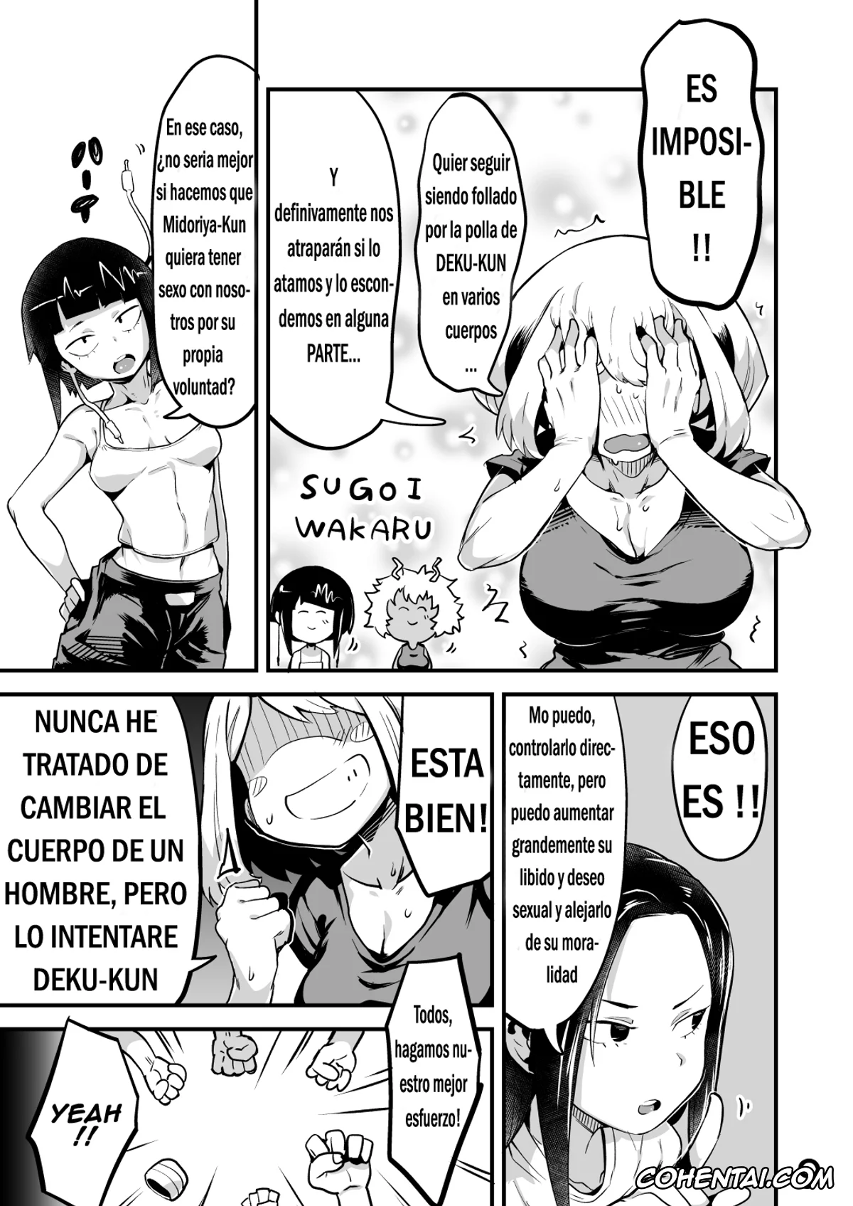 My Hero Academia | Boku No Hero Academia porno, Izuku Midoriya porno, Kyoka Jiro porno, Mina Ashido porno, Momo Yaoyorozu porno, Mount Lady porno, Nemuri Kayama porno, Ochako Uraraka porno, Tooru Hagakure porno, Tsuyu Asui porno, Boku to Nottori Villain Nakademia Vol. 2 (Boku no Hero Academia), pagina 8