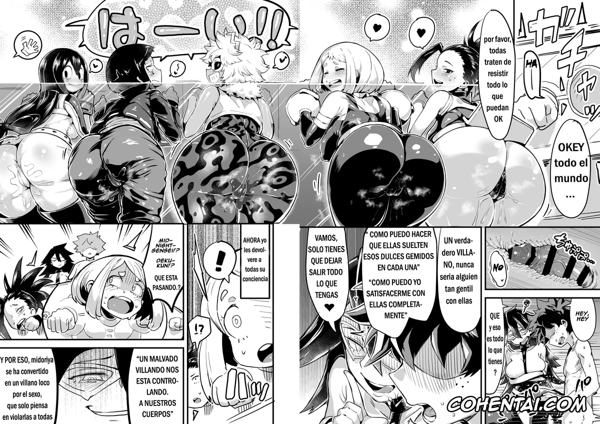 My Hero Academia | Boku No Hero Academia hentai, Izuku Midoriya hentai, Kyoka Jiro hentai, Mina Ashido hentai, Momo Yaoyorozu hentai, Mount Lady hentai, Nemuri Kayama hentai, Ochako Uraraka hentai, Tooru Hagakure hentai, Tsuyu Asui hentai, Boku to Nottori Villain Nakademia Vol. 2 (Boku no Hero Academia), pagina 21