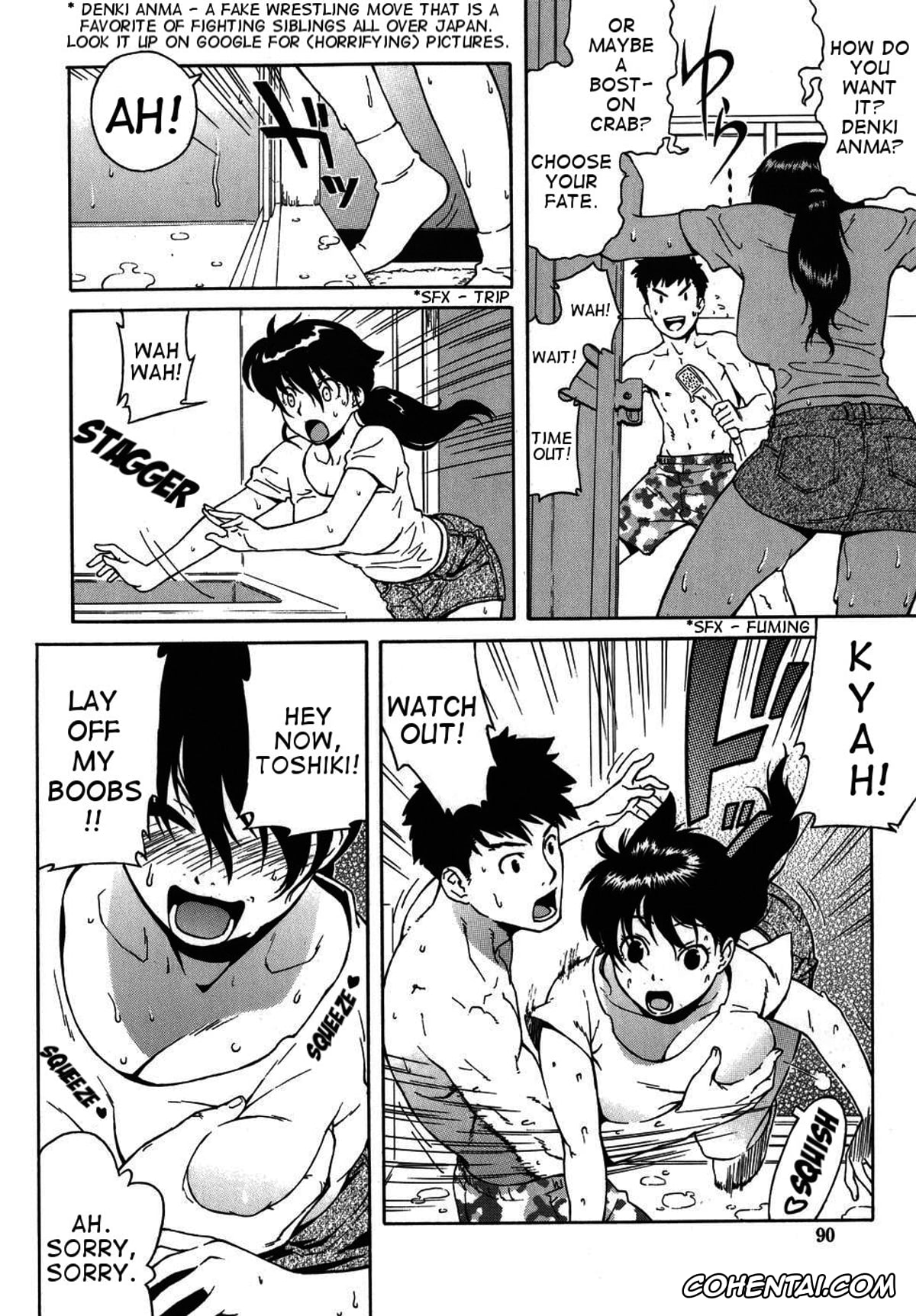 Original hentai, Shampoo (Bloomer Mama), pagina 6