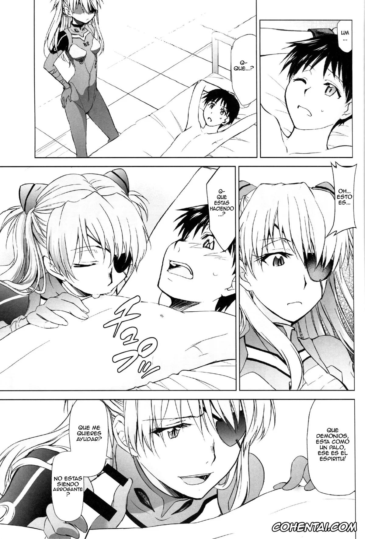 Neon Genesis Evangelion hentai, Asuka Langley Soryu hentai, Shinji Ikari hentai, RE-TAKE Kai (Neon Genesis Evangelion), pagina 6