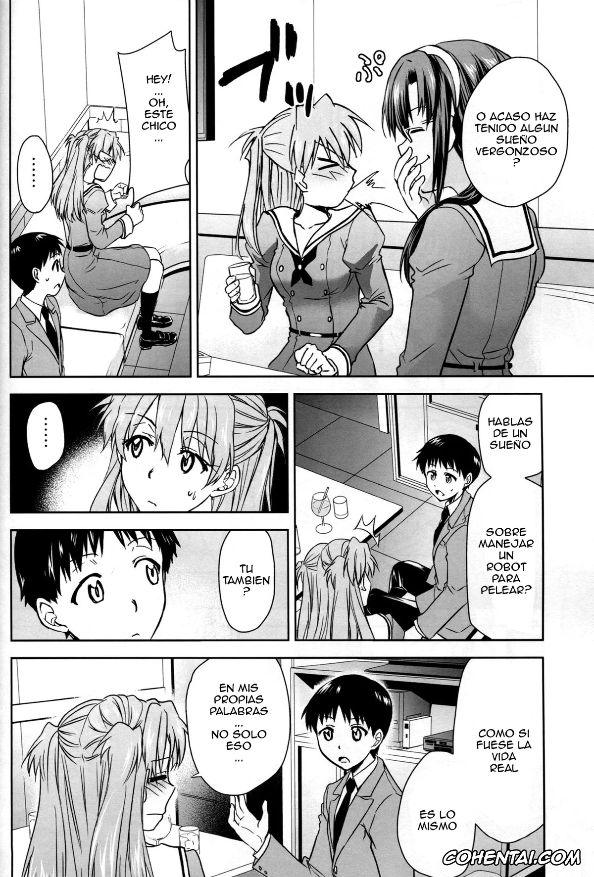Neon Genesis Evangelion xxx, Asuka Langley Soryu xxx, Shinji Ikari xxx, RE-TAKE Kai (Neon Genesis Evangelion), pagina 19