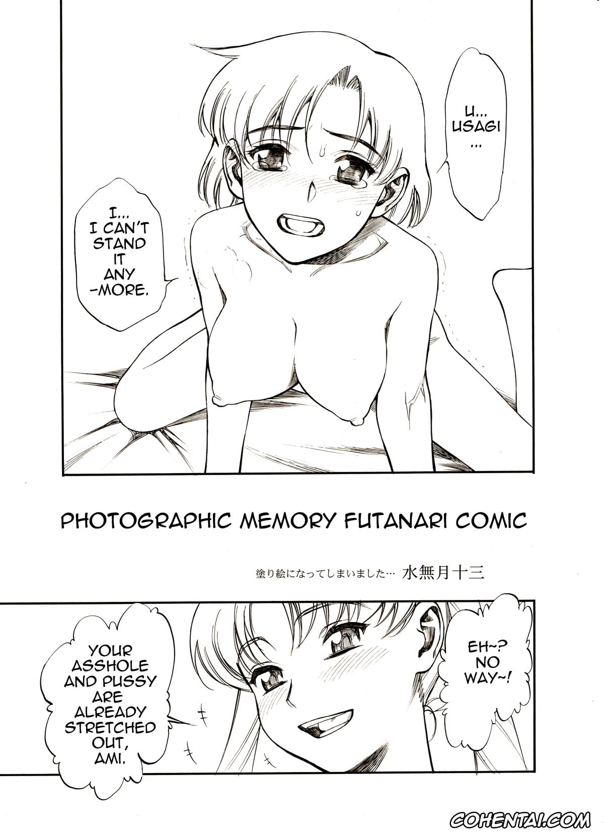 Sailor Moon | Bishoujo Senshi Sailor Moon xxx, Sailor Mercury | Ami Mizuno xxx, Sailor Moon | Usagi Tsukino xxx, Jissha-ka Kinen Futanari Manga (AmiUsa) (Bishoujo Senshi Sailor Moon), pagina 4