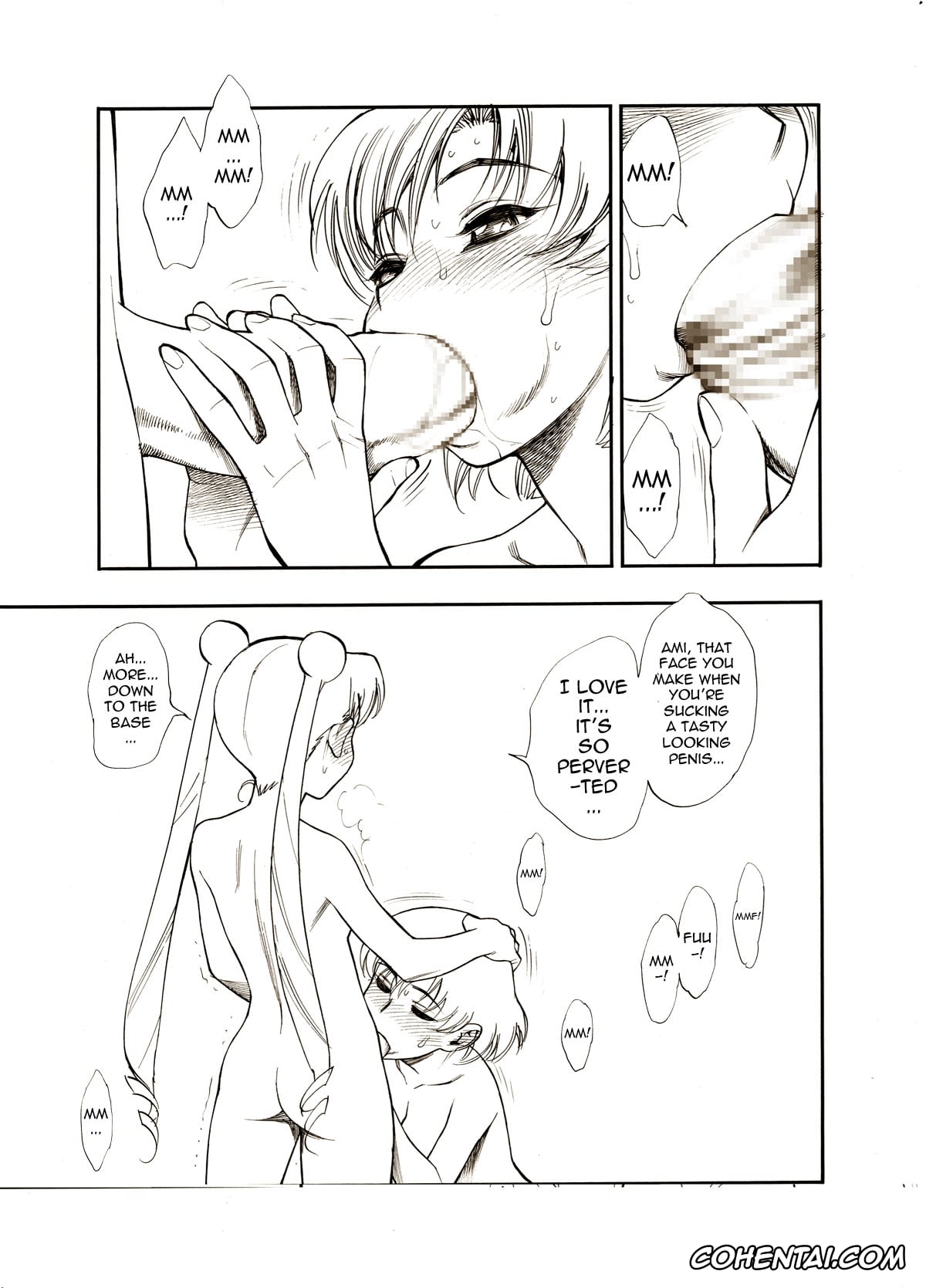 Sailor Moon | Bishoujo Senshi Sailor Moon hentai, Sailor Mercury | Ami Mizuno hentai, Sailor Moon | Usagi Tsukino hentai, Jissha-ka Kinen Futanari Manga (AmiUsa) (Bishoujo Senshi Sailor Moon), pagina 6