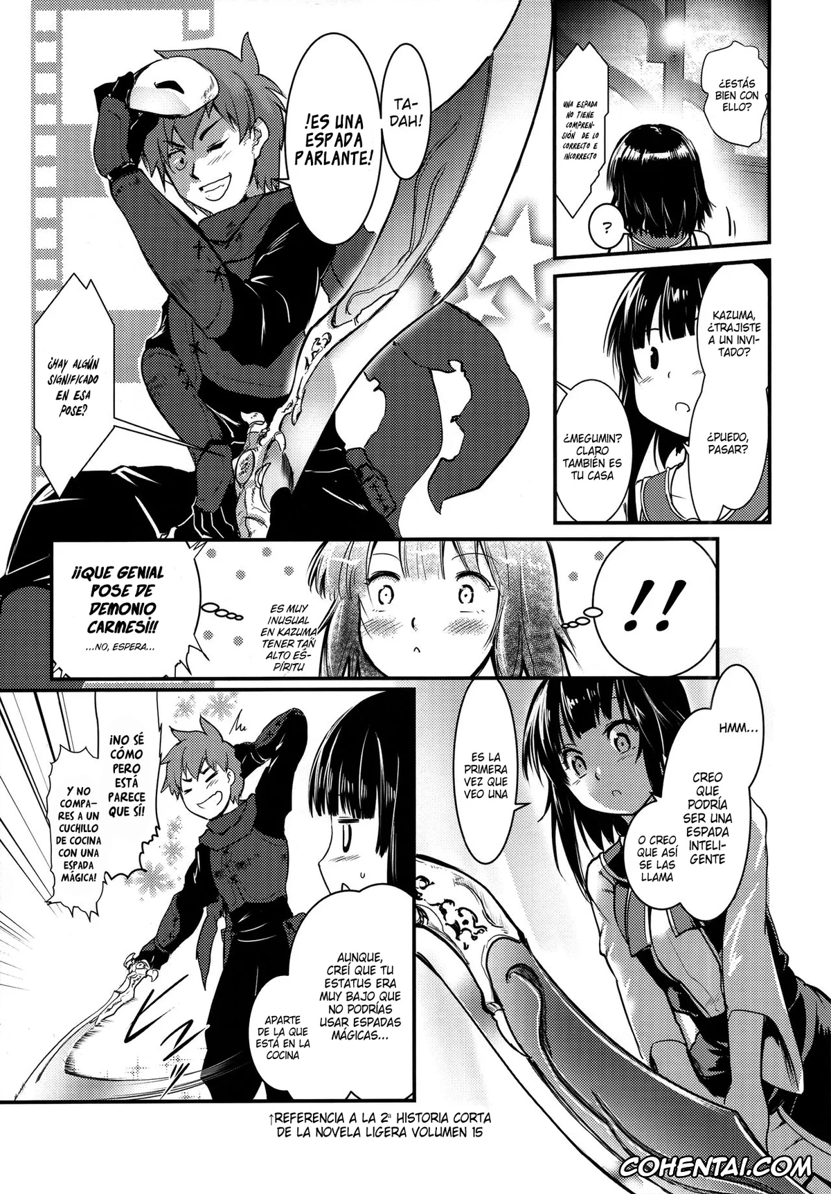 Kono Subarashii Sekai ni Syukufuku o! hentai, Kazuma Satou hentai, Megumin hentai, Meguicha 5 (Kono Subarashii Sekai ni Syukufuku o!), pagina 6