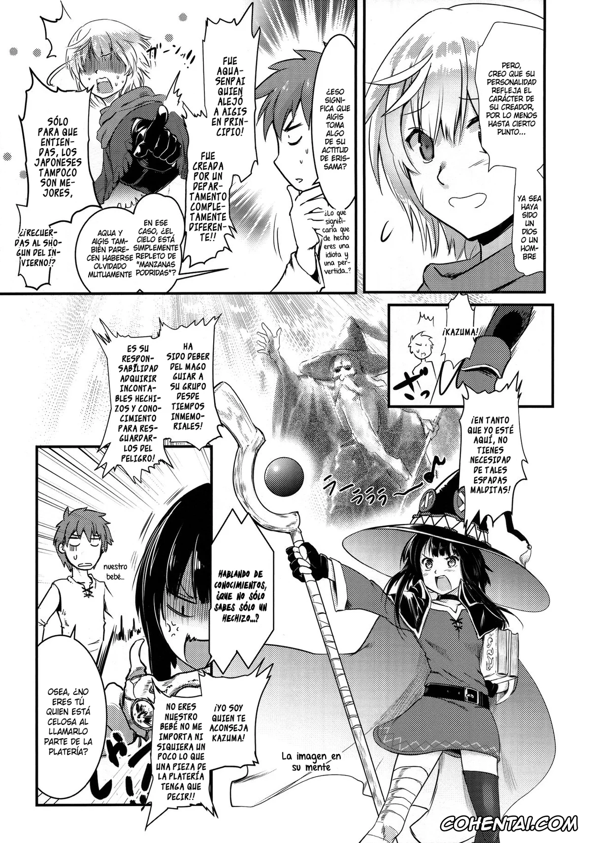 Kono Subarashii Sekai ni Syukufuku o! xxx, Kazuma Satou xxx, Megumin xxx, Meguicha 5 (Kono Subarashii Sekai ni Syukufuku o!), pagina 10