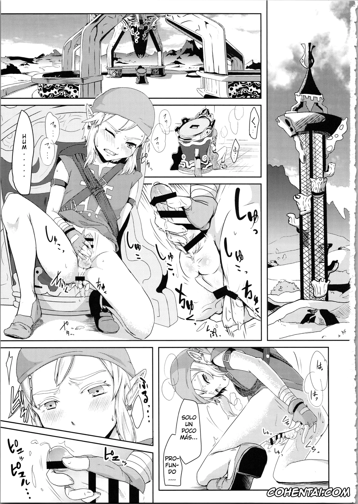 The Legend Of Zelda hentai, Link hentai, Yokujou Yuusha wa Sex ga Shitai (The Legend of Zelda: Breath of the Wild), pagina 3