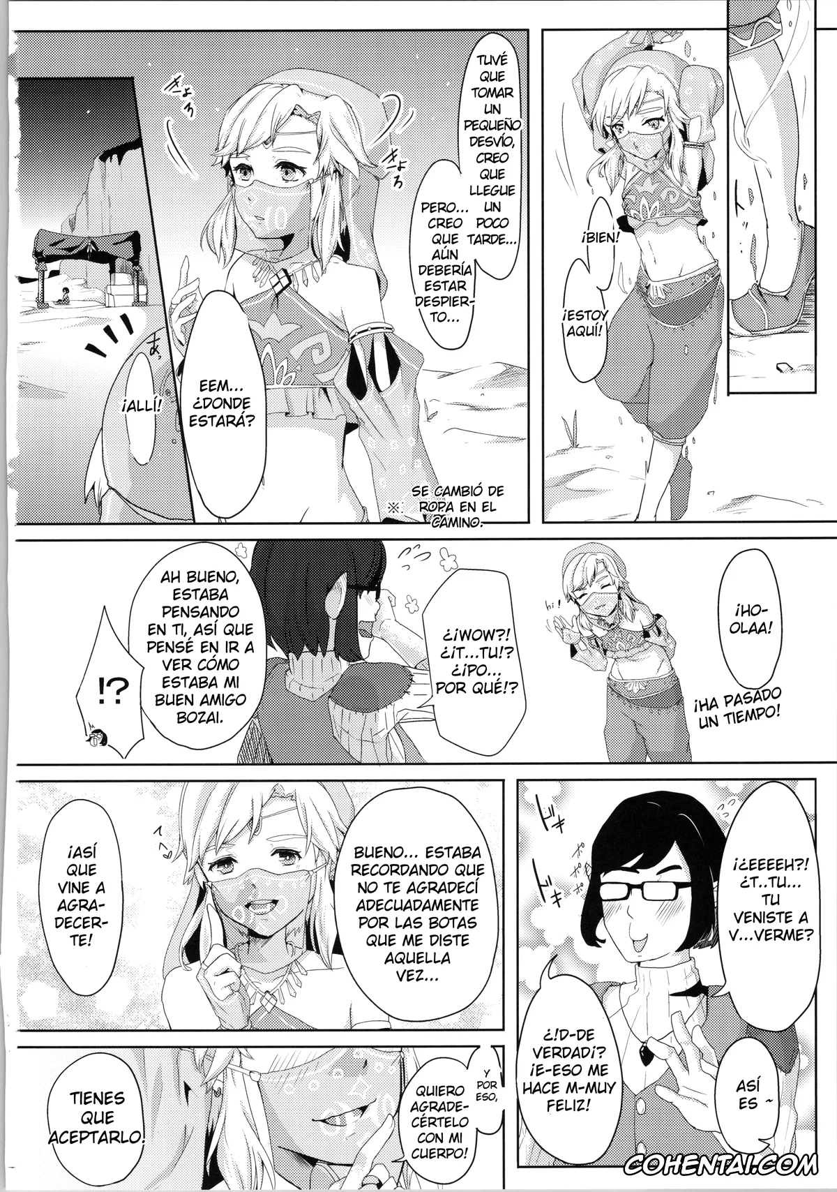 The Legend Of Zelda hentai, Link hentai, Yokujou Yuusha wa Sex ga Shitai (The Legend of Zelda: Breath of the Wild), pagina 6