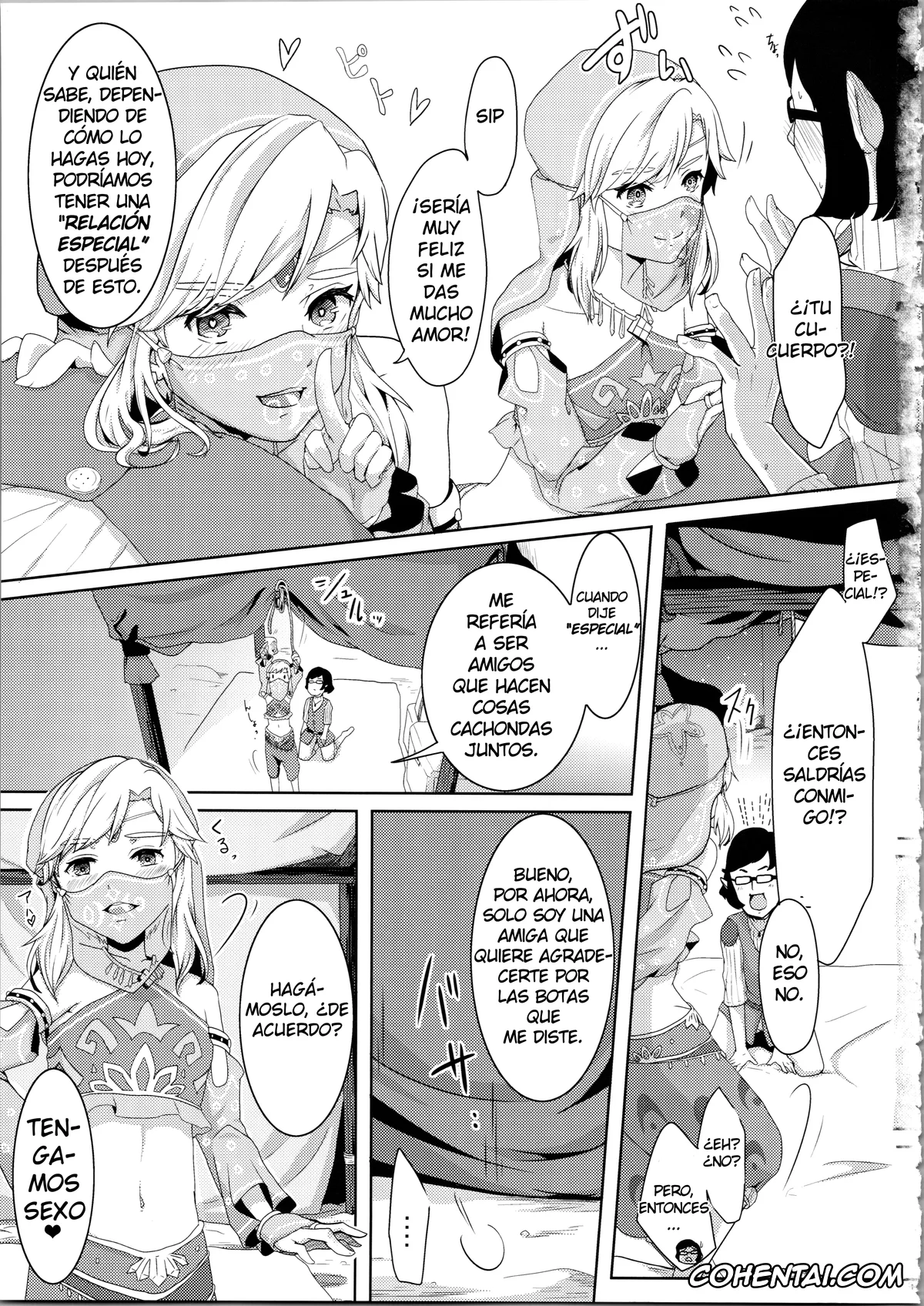 The Legend Of Zelda xxx, Link xxx, Yokujou Yuusha wa Sex ga Shitai (The Legend of Zelda: Breath of the Wild), pagina 7