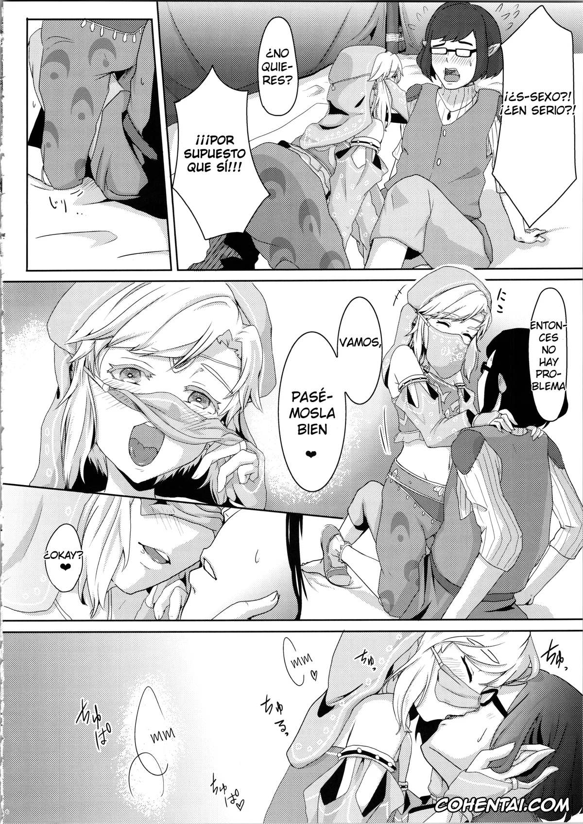 The Legend Of Zelda porno, Link porno, Yokujou Yuusha wa Sex ga Shitai (The Legend of Zelda: Breath of the Wild), pagina 8