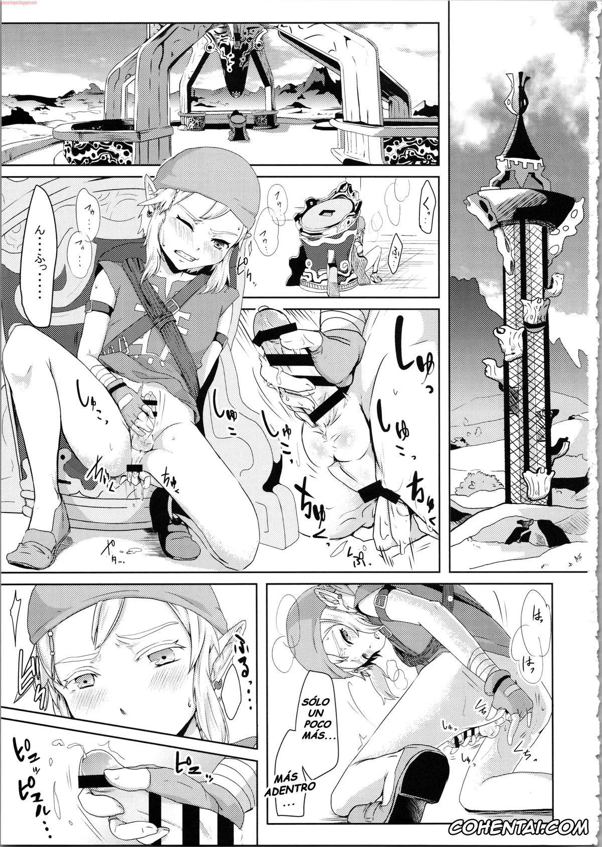 The Legend Of Zelda hentai, Link hentai, Yokujou Yuusha wa Sex ga Shitai (The Legend of Zelda: Breath of the Wild), pagina 3