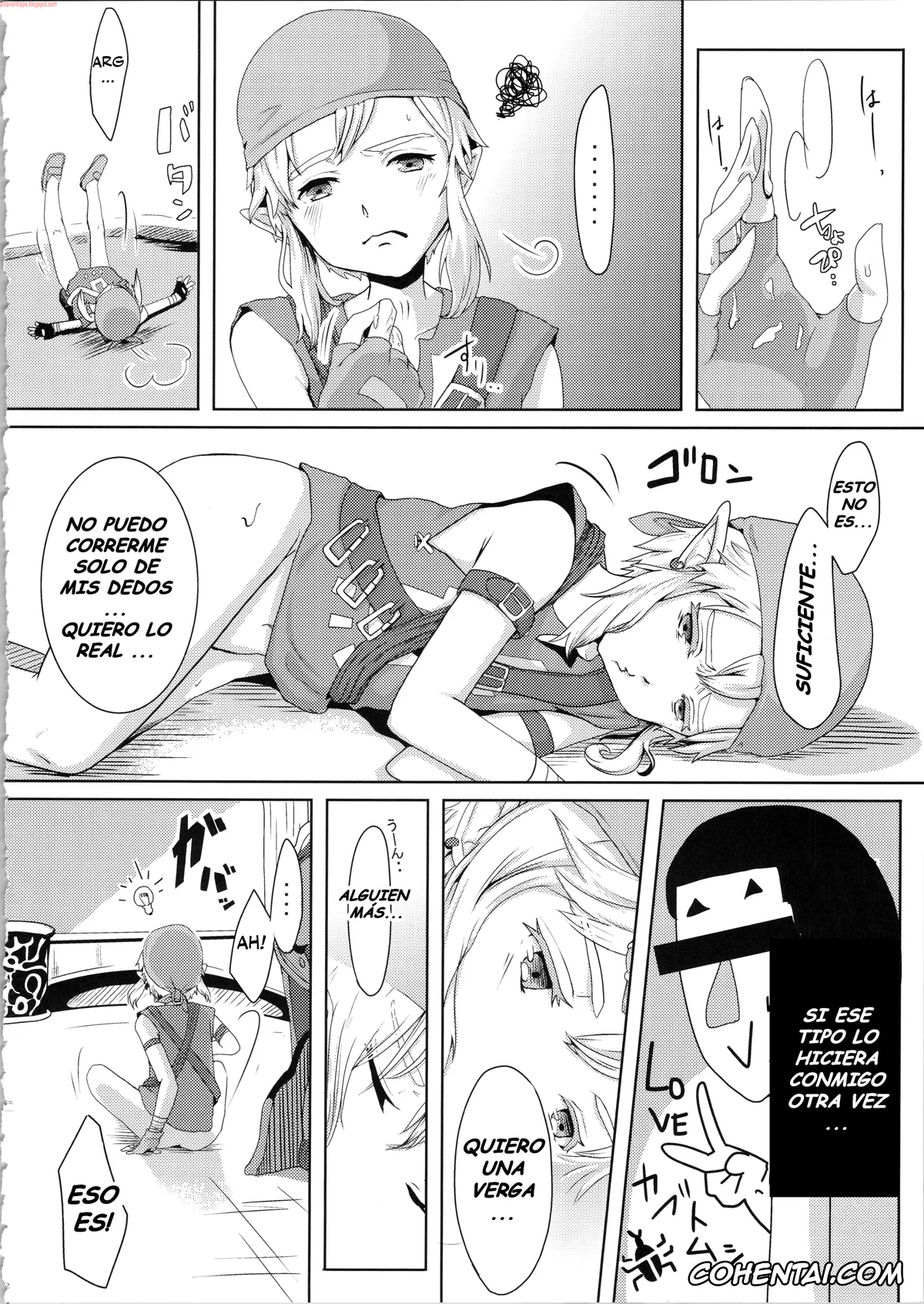 The Legend Of Zelda xxx, Link xxx, Yokujou Yuusha wa Sex ga Shitai (The Legend of Zelda: Breath of the Wild), pagina 4