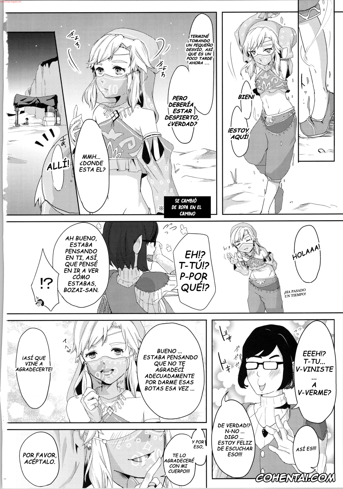 The Legend Of Zelda hentai, Link hentai, Yokujou Yuusha wa Sex ga Shitai (The Legend of Zelda: Breath of the Wild), pagina 6