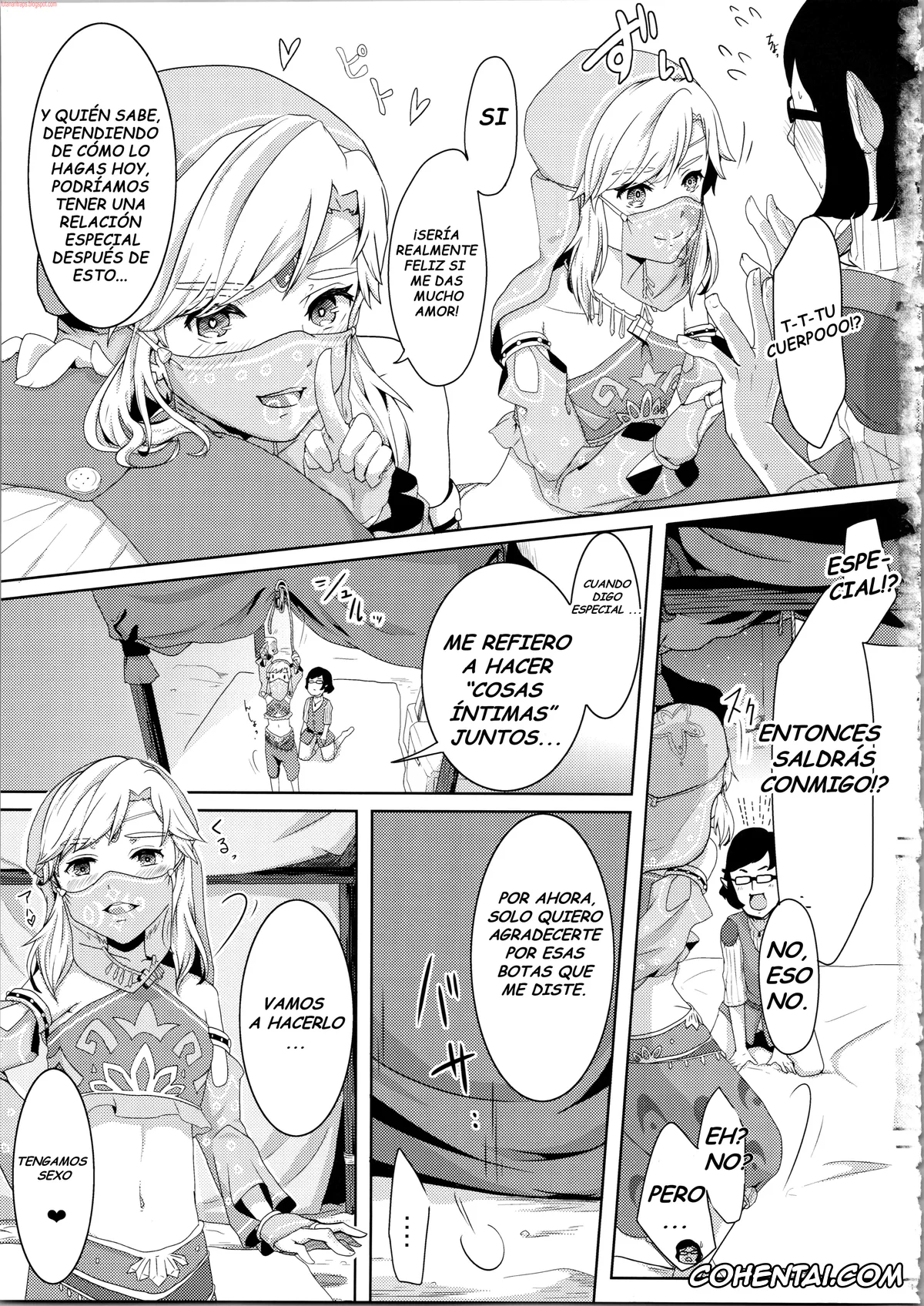 The Legend Of Zelda xxx, Link xxx, Yokujou Yuusha wa Sex ga Shitai (The Legend of Zelda: Breath of the Wild), pagina 7