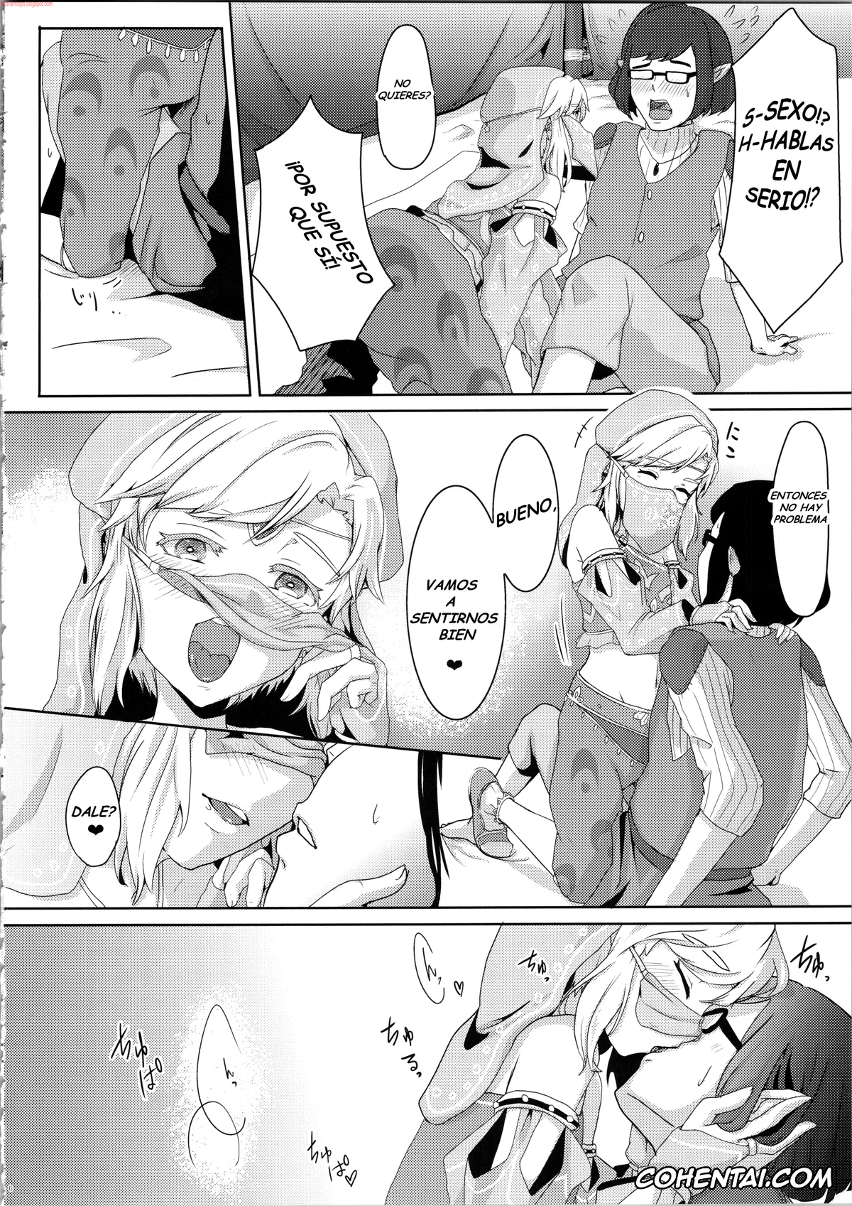 The Legend Of Zelda porno, Link porno, Yokujou Yuusha wa Sex ga Shitai (The Legend of Zelda: Breath of the Wild), pagina 8
