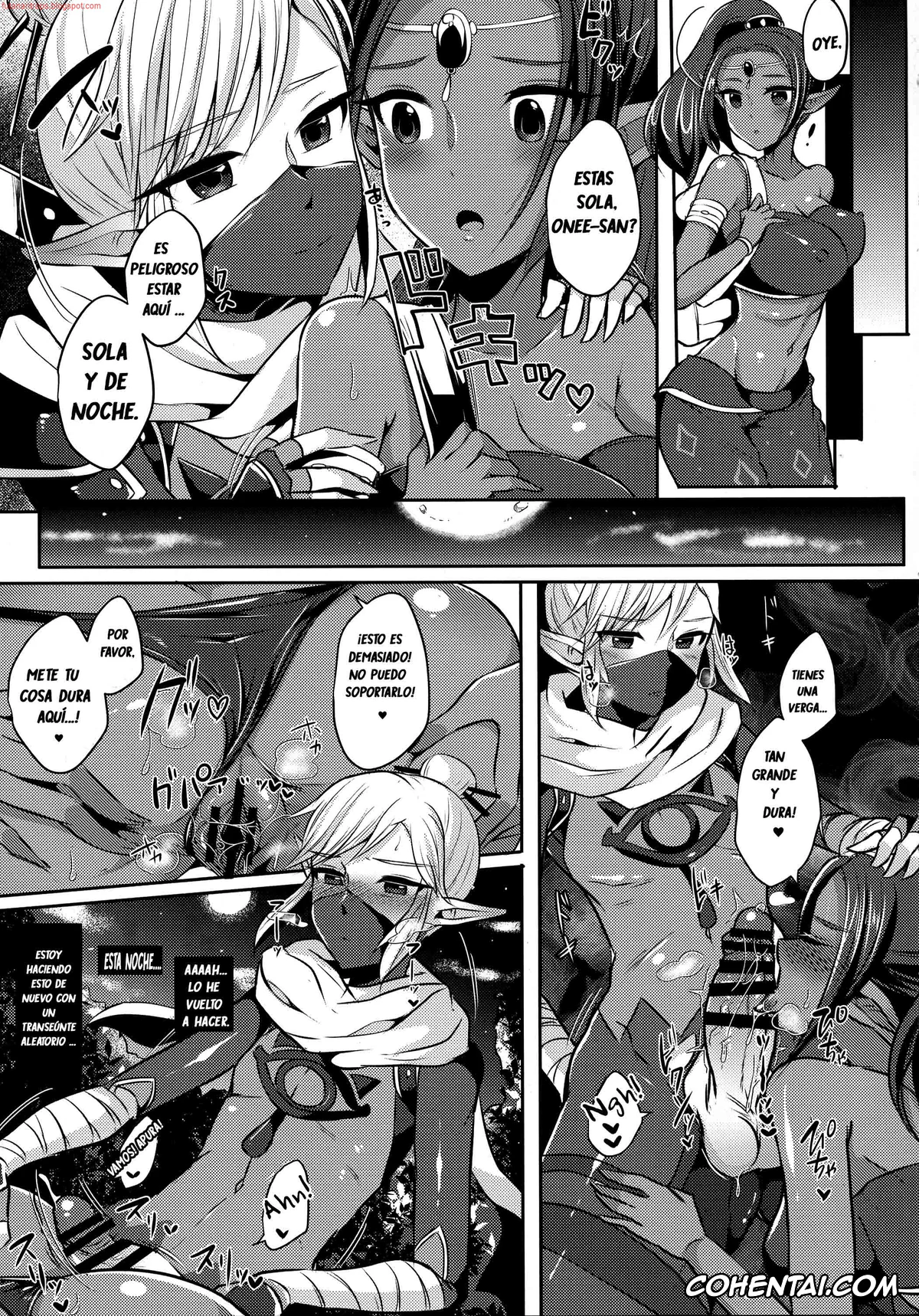 The Legend Of Zelda hentai, Link hentai, Princess Zelda hentai, Yuuwaku no Akaitsuki to Futari no Himitsu (The Legend of Zelda), pagina 9