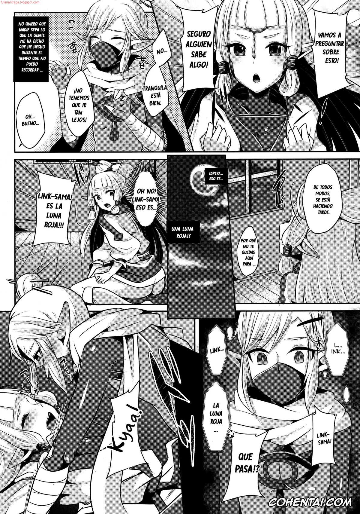 The Legend Of Zelda xxx, Link xxx, Princess Zelda xxx, Yuuwaku no Akaitsuki to Futari no Himitsu (The Legend of Zelda), pagina 13